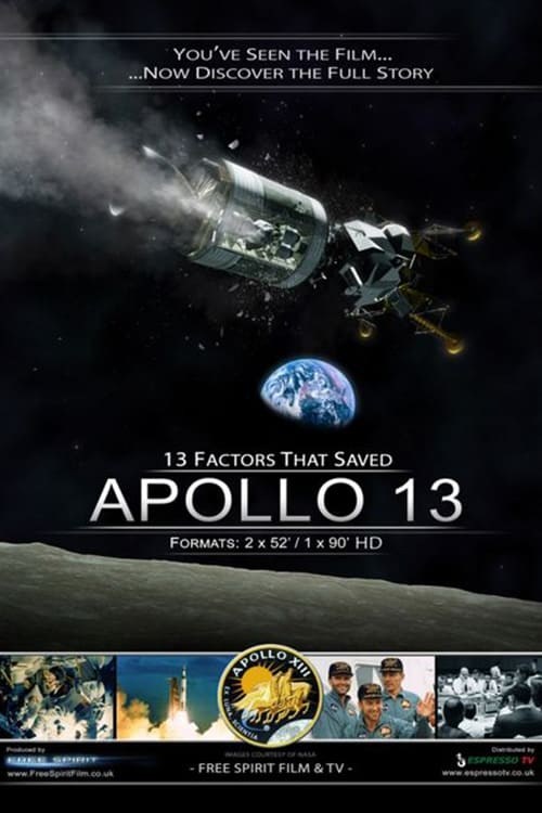 Poster de LAS 13 CLAVES DEL APOLO 13 en inglés
