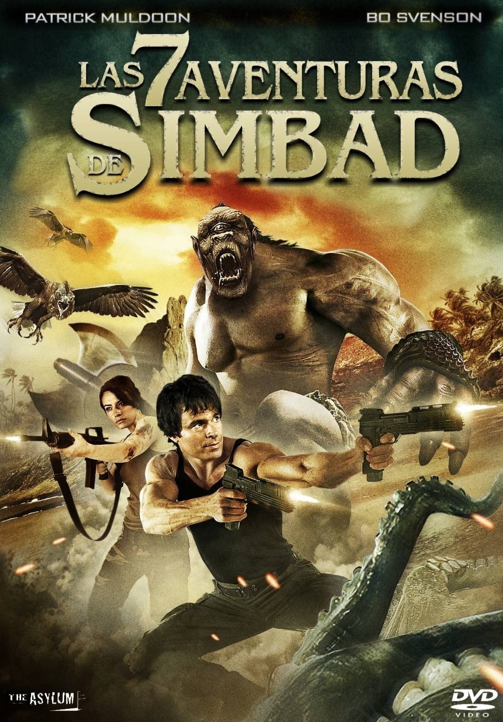 Poster de LAS SIETE AVENTURAS DE SIMBAD en español