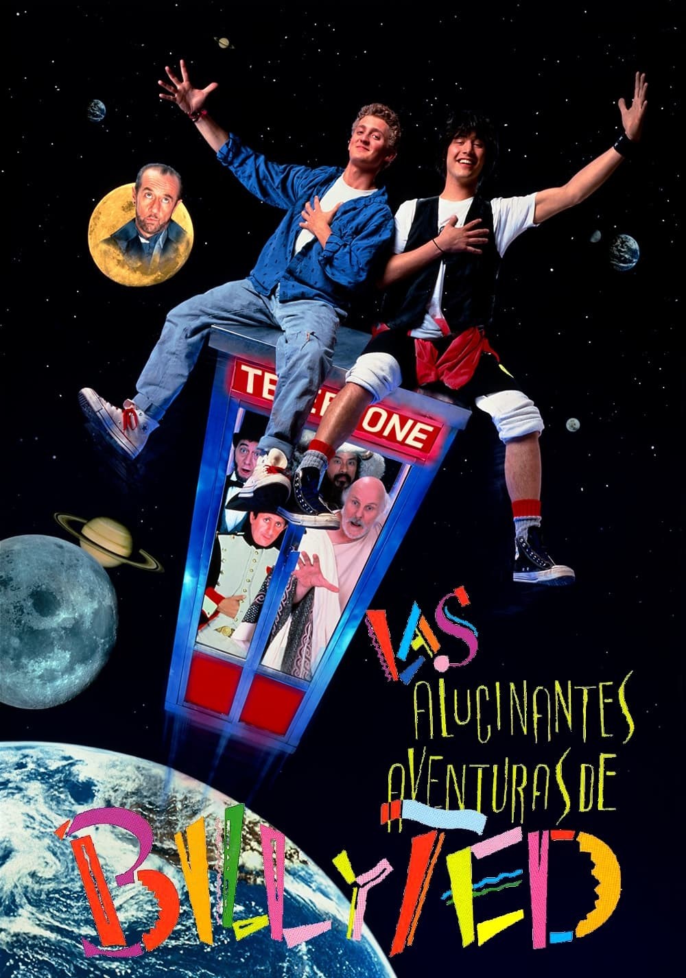 Poster de LAS ALUCINANTES AVENTURAS DE BILL Y TED en español