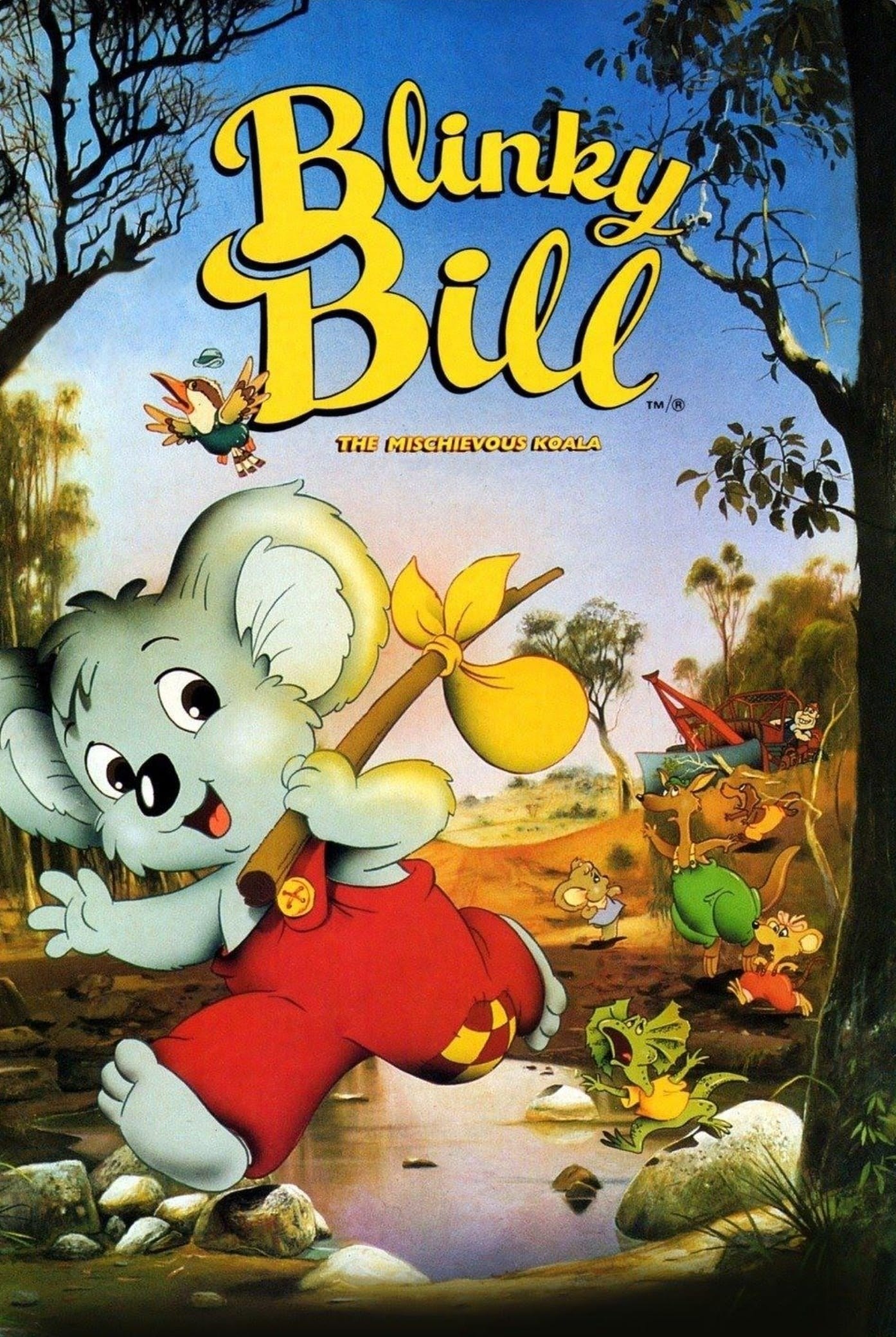 Poster de LAS AVENTURAS DE BLINKY BILL en inglés