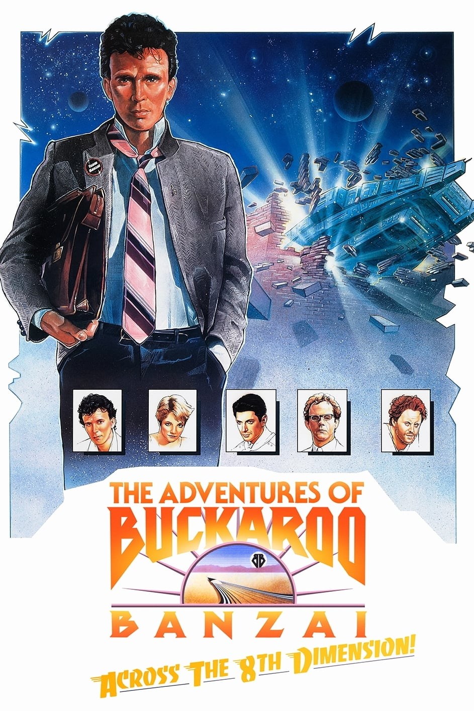 Poster de LAS AVENTURAS DE BUCKAROO BANZAI en inglés