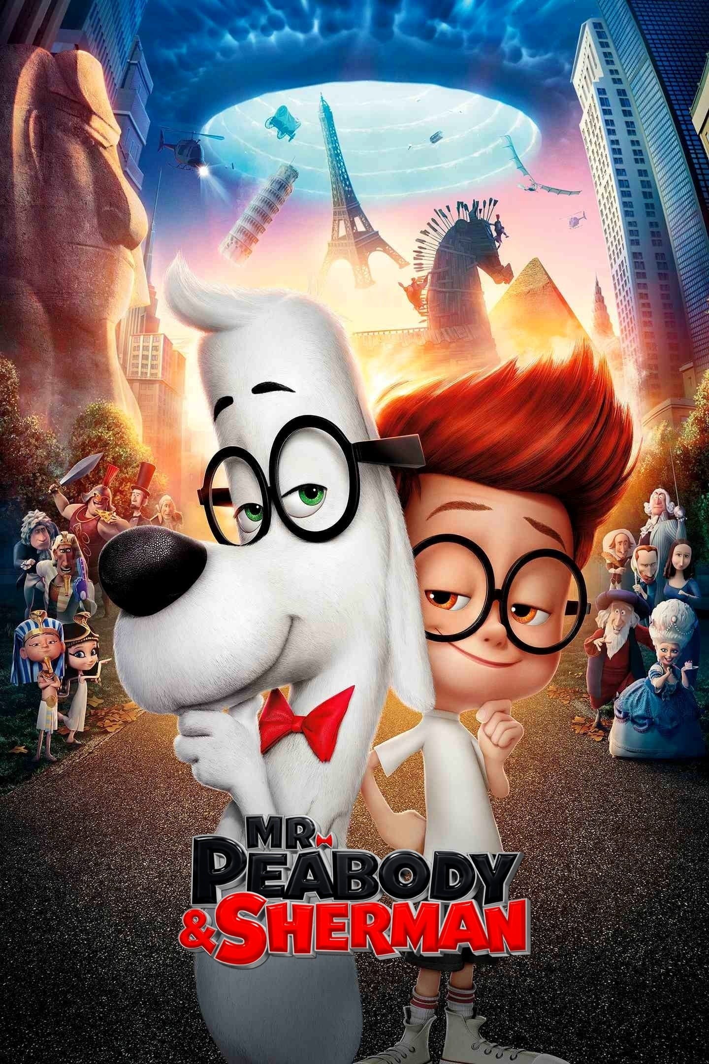 Poster de LAS AVENTURAS DE PEABODY Y SHERMAN en inglés