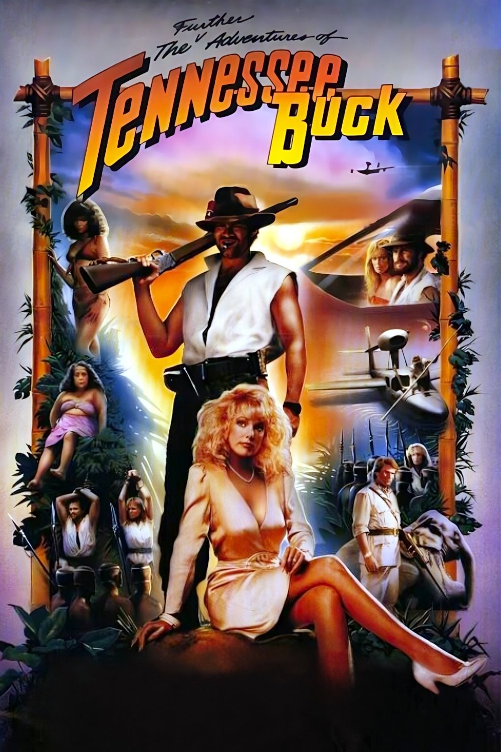 Poster de LAS AVENTURAS DE TENNESSEE BUCK en inglés