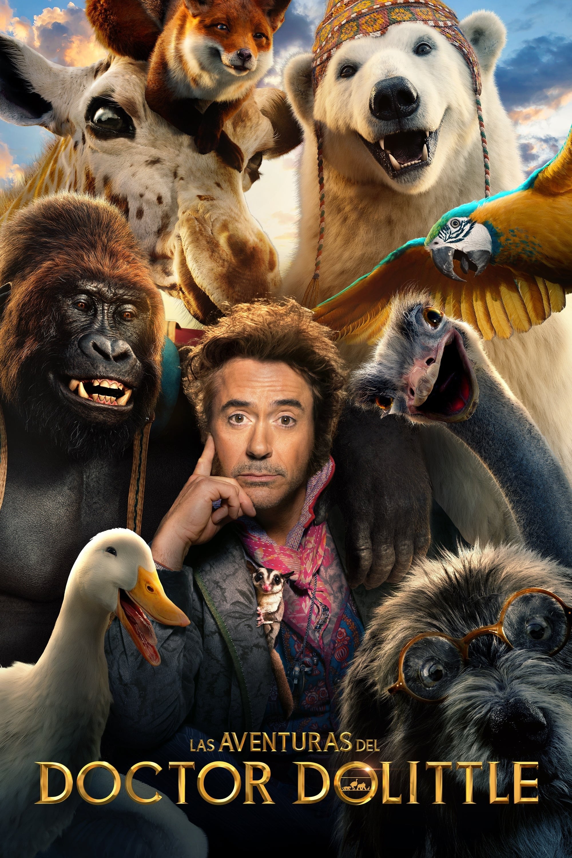 Poster de LAS AVENTURAS DEL DOCTOR DOLITTLE en español