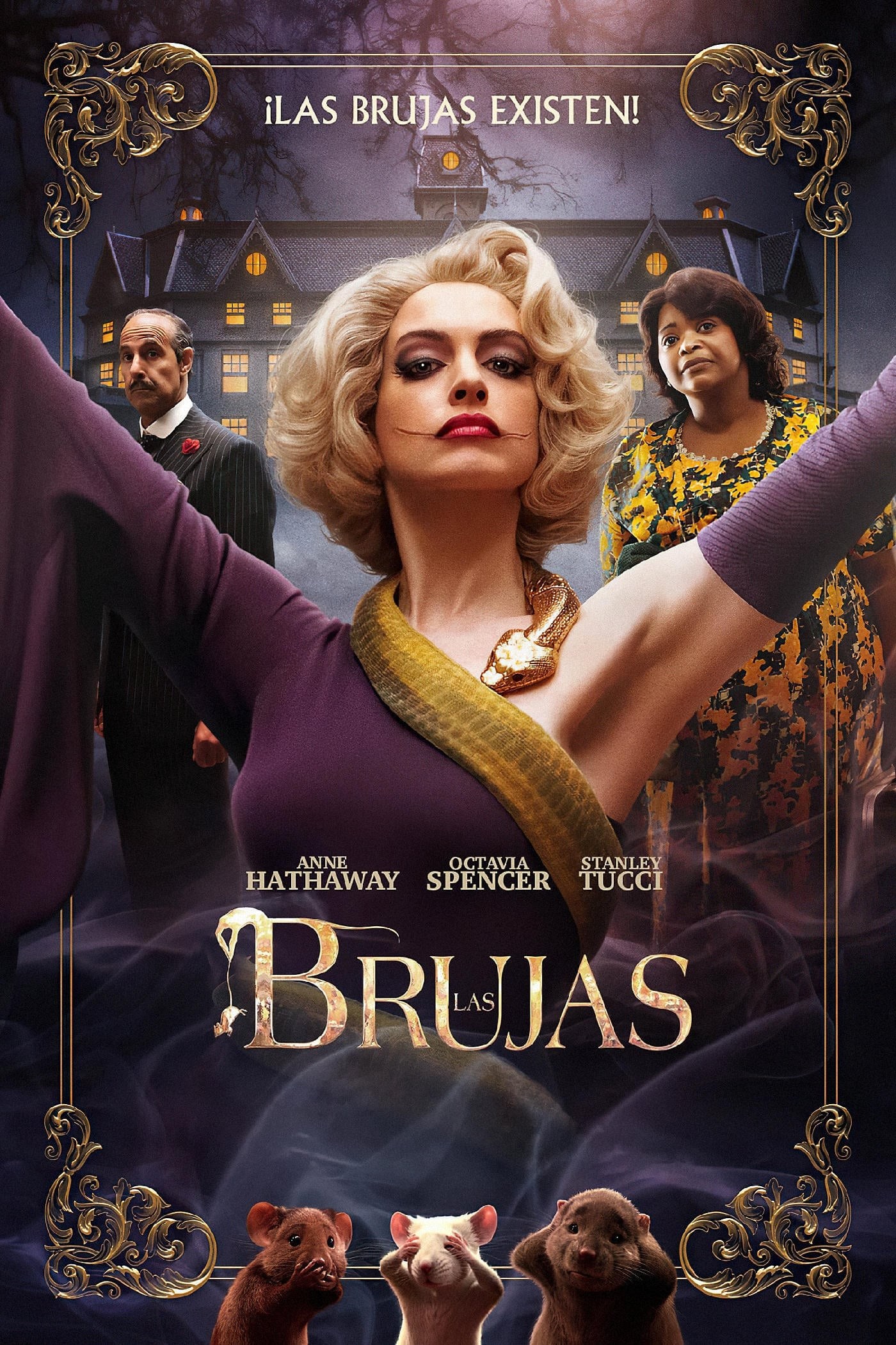 Poster de LAS BRUJAS DE ROALD DAHL en español