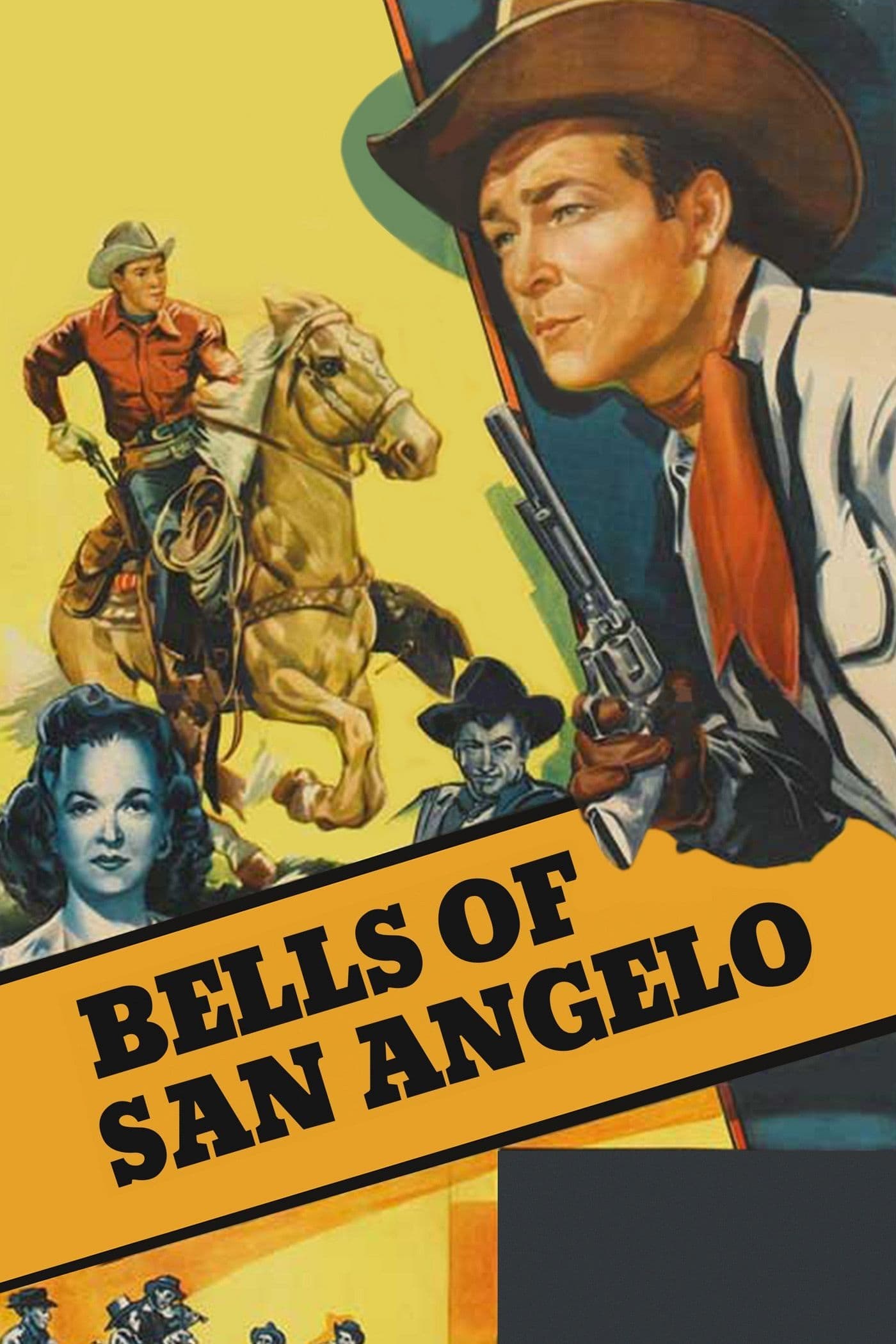 Poster de LAS CAMPANAS DE SAN ANGELO en inglés