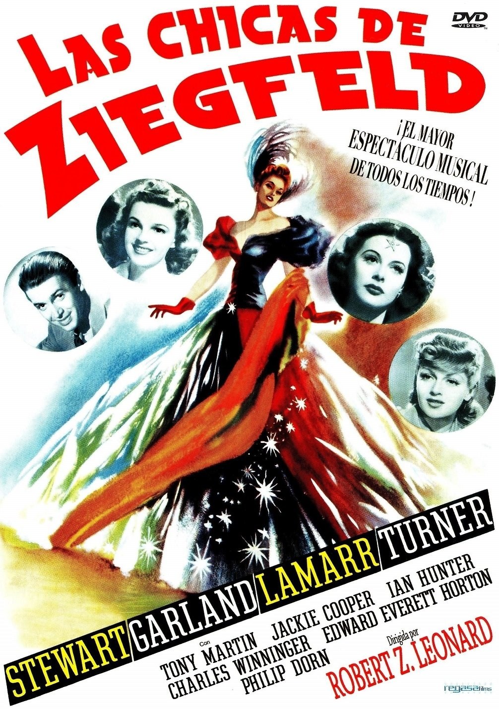 Poster de LAS CHICAS DE ZIEGFELD en español
