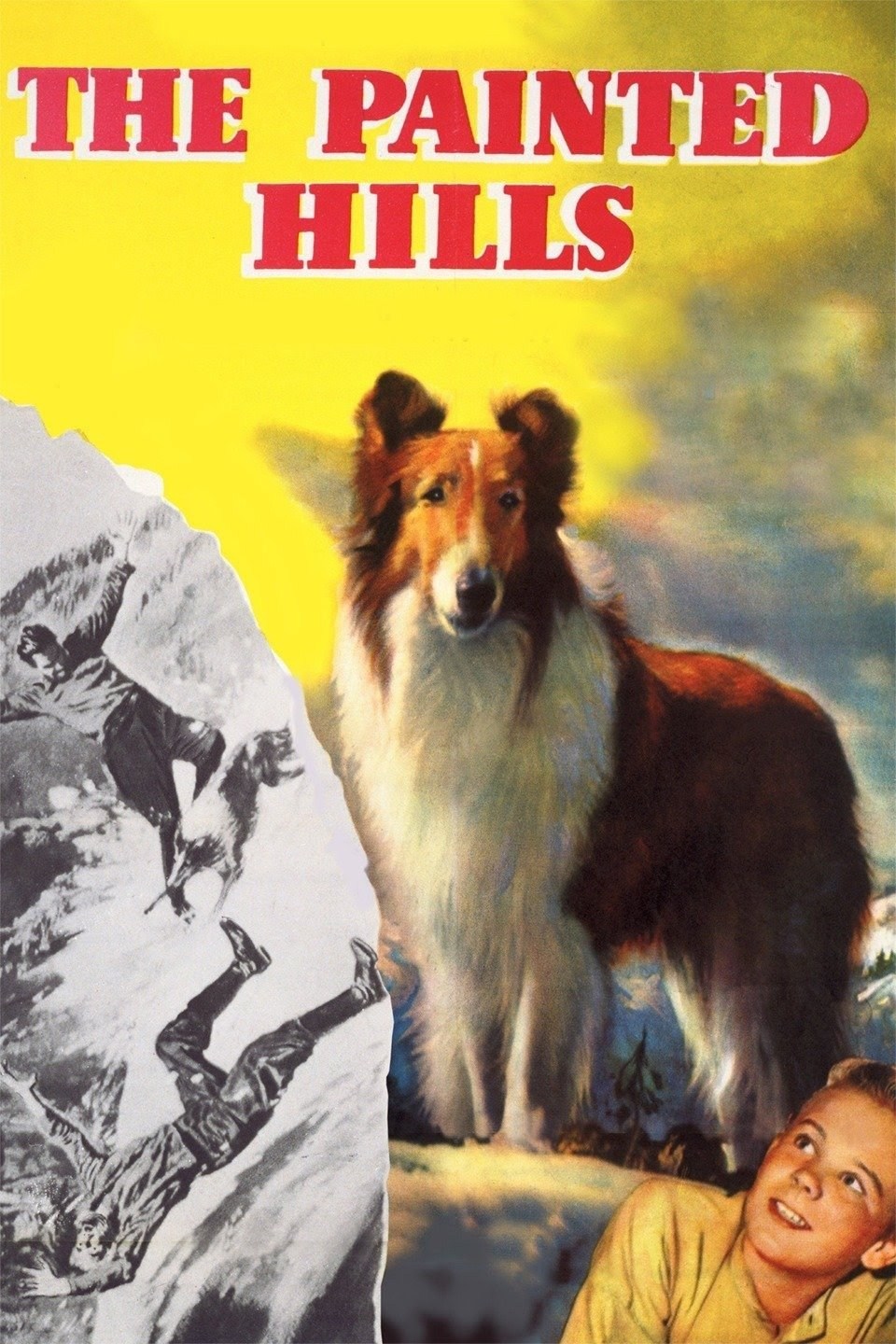 Poster de LAS COLINAS PINTADAS en inglés