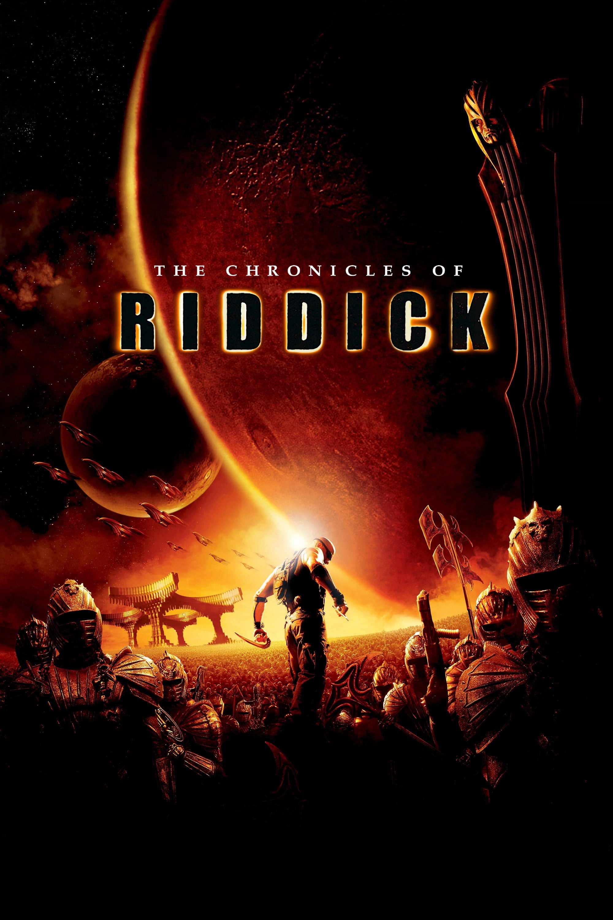 Poster de LAS CRÓNICAS DE RIDDICK en inglés