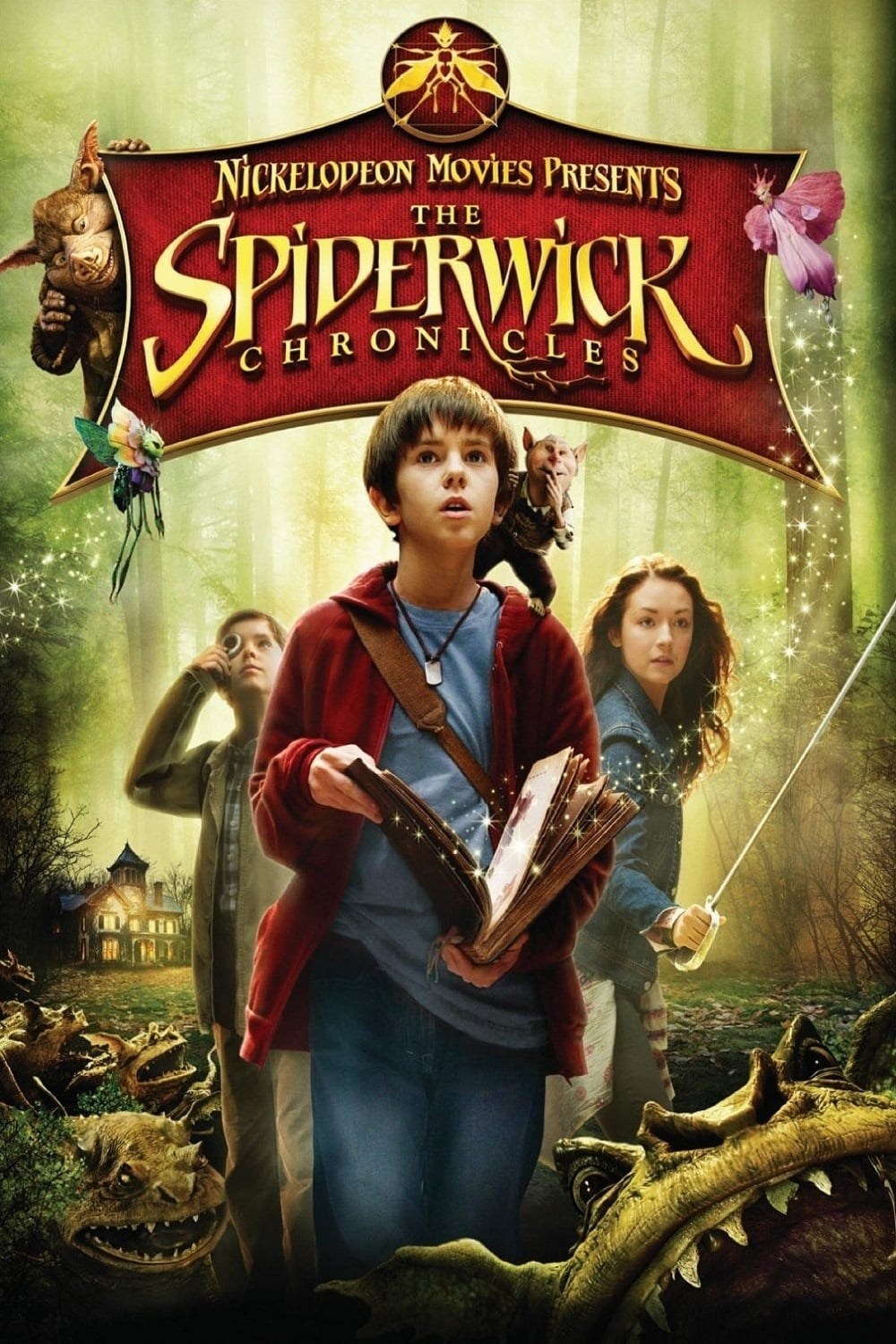 Poster de LAS CRÓNICAS DE SPIDERWICK en inglés