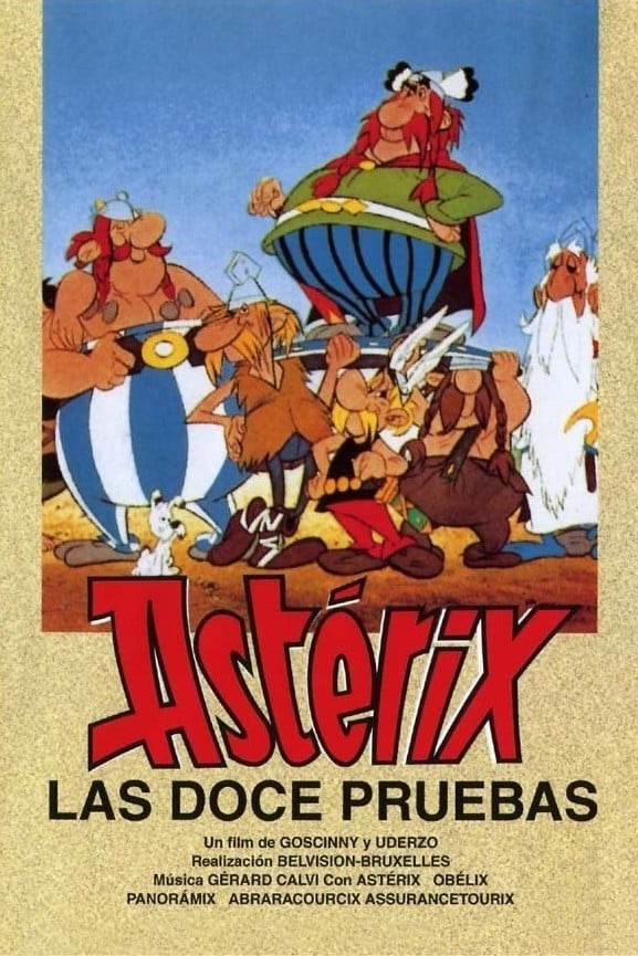 Poster de LAS DOCE PRUEBAS DE ASTÉRIX en español