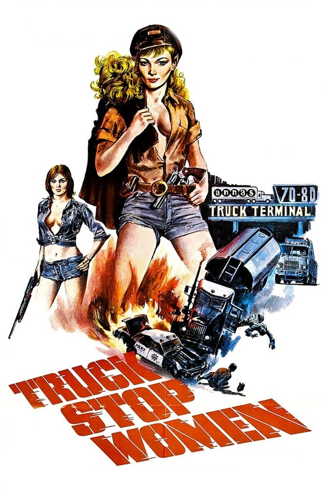 Poster de LAS GANGSTERS DEL TRUCKSTOP en inglés