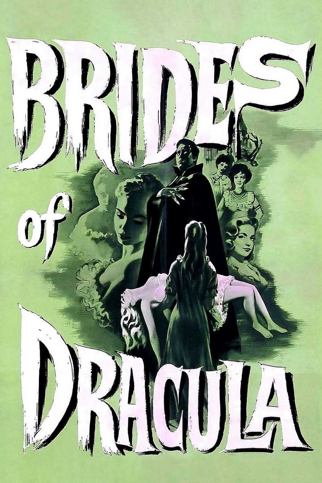 Poster de LAS NOVIAS DE DRÁCULA en inglés