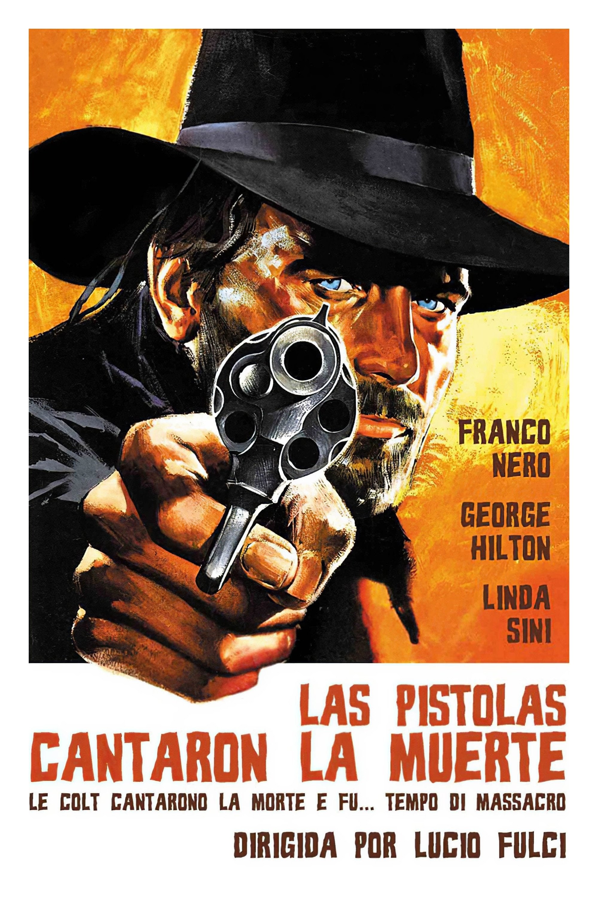 Poster de LAS PISTOLAS CANTARON LA MUERTE en español