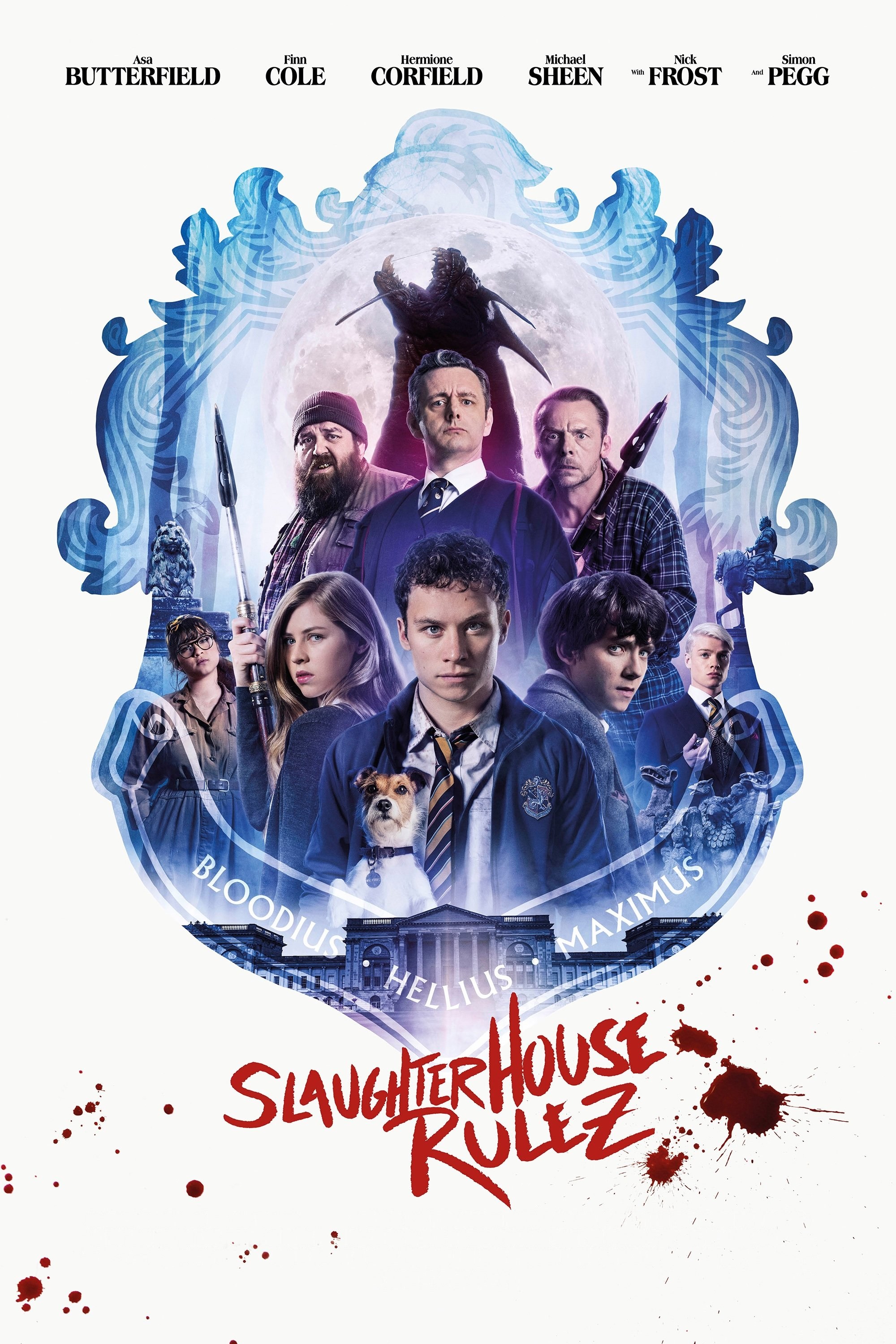 Poster de LAS REGLAS DE SLAUGHTERHOUSE en inglés