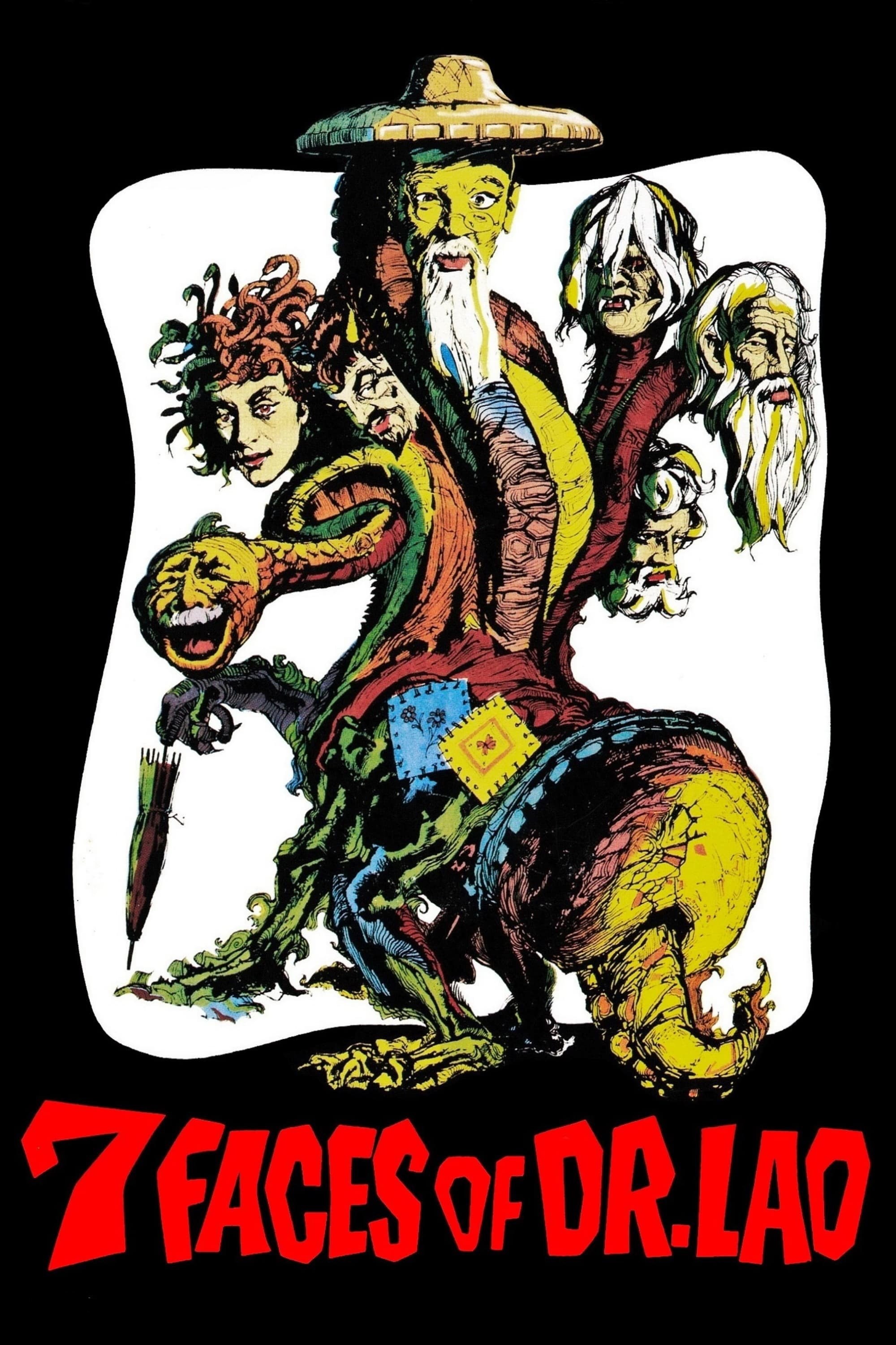 Poster de LAS SIETE CARAS DEL DR. LAO en inglés