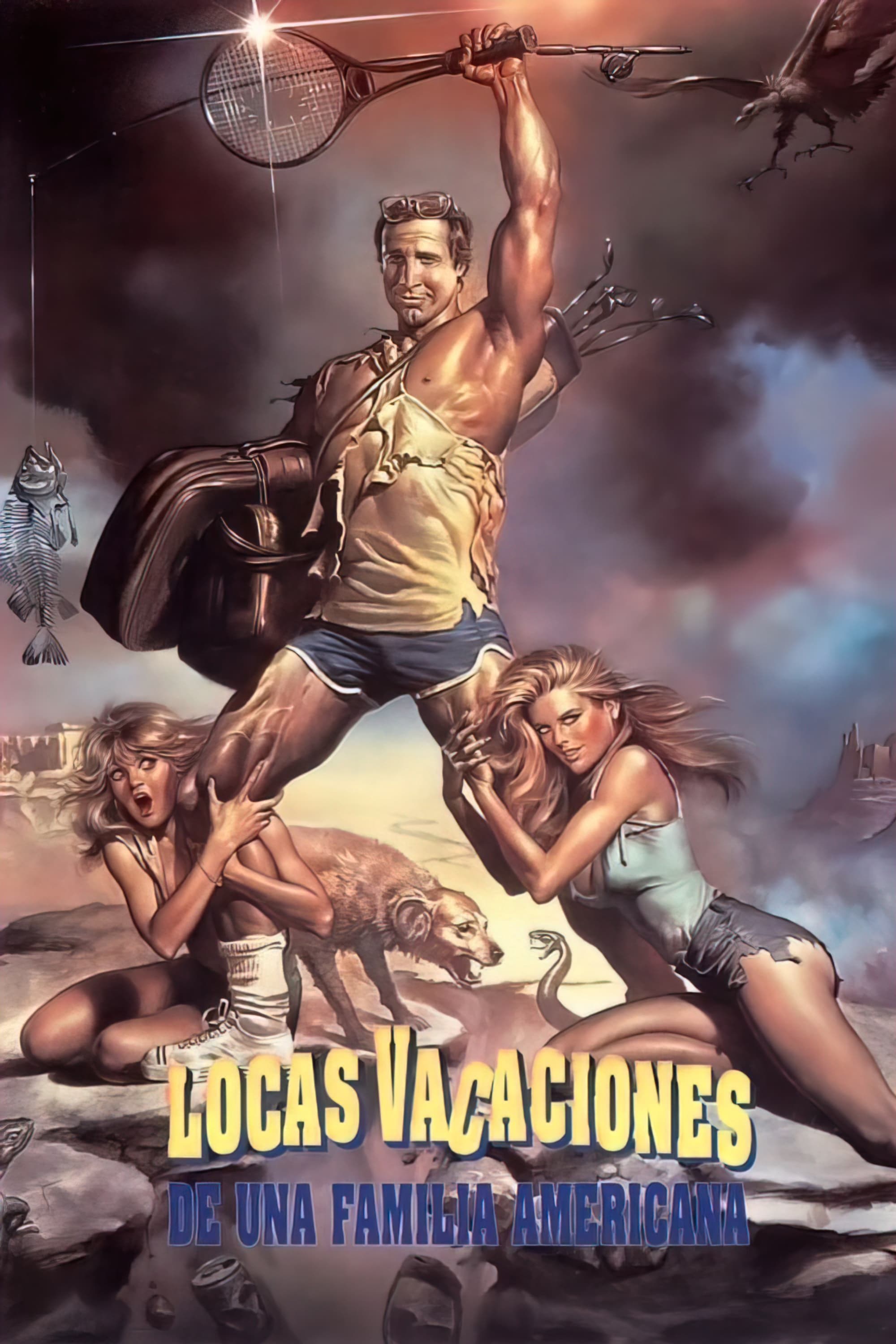 Poster de LAS VACACIONES DE UNA CHIFLADA FAMILIA AMERICANA en español