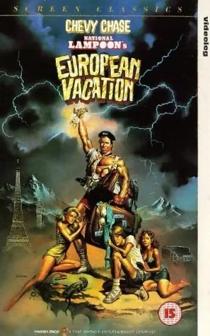 Poster de LAS VACACIONES EUROPEAS DE UNA CHIFLADA FAMILIA AMERICANA
