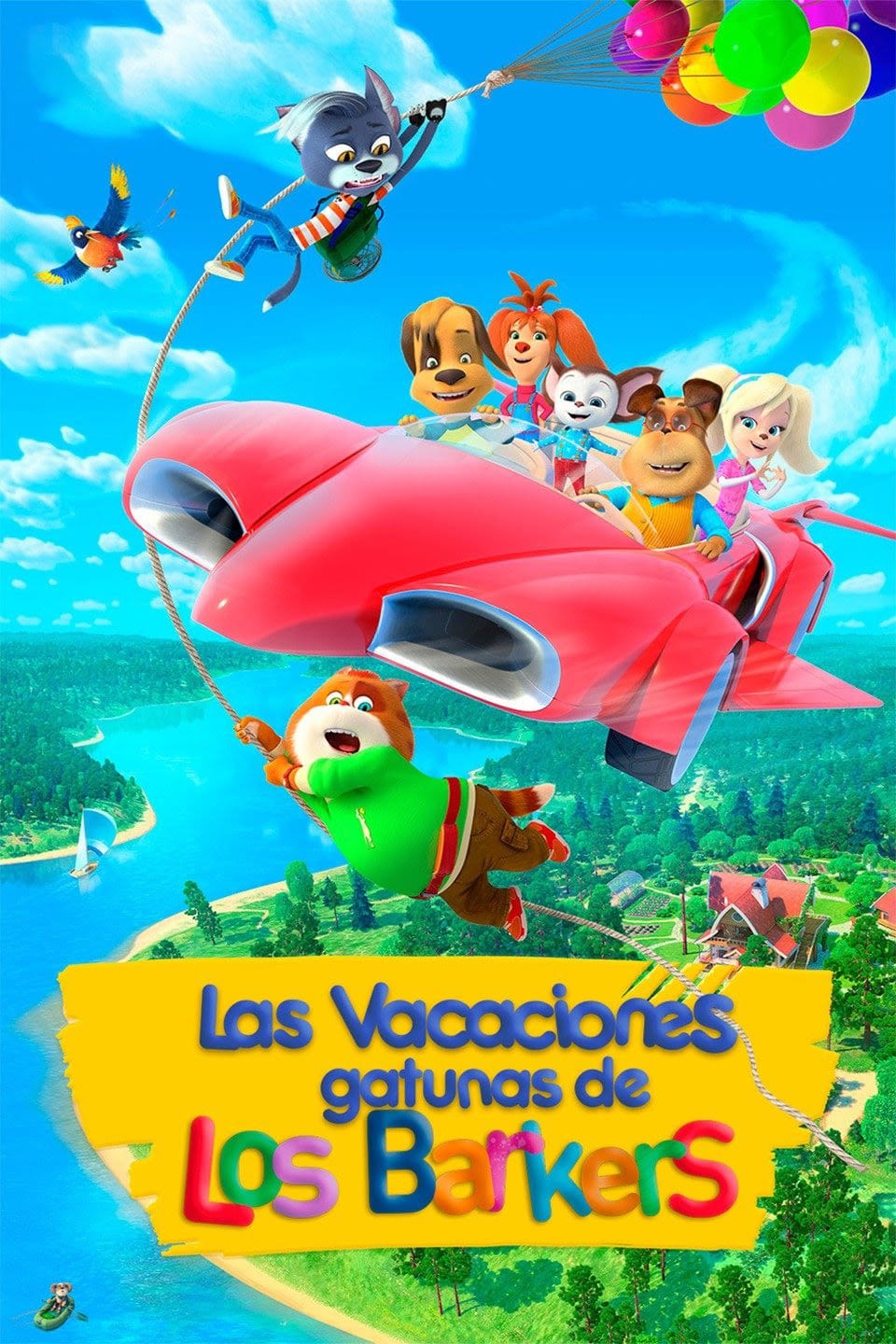 Poster de LAS VACACIONES GATUNAS DE LOS BARKER en español