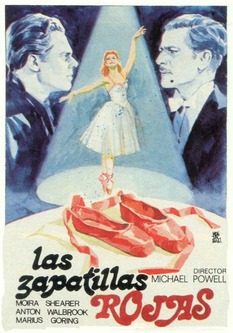 Poster de LAS ZAPATILLAS ROJAS en español