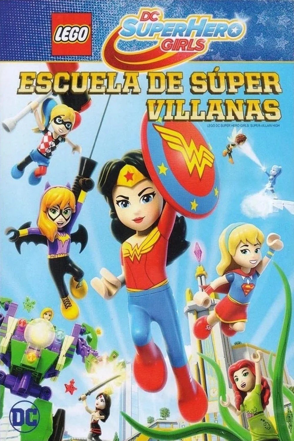 Poster de LEGO DC SUPER HERO GIRLS: SUPER-VILLAIN HIGH en español