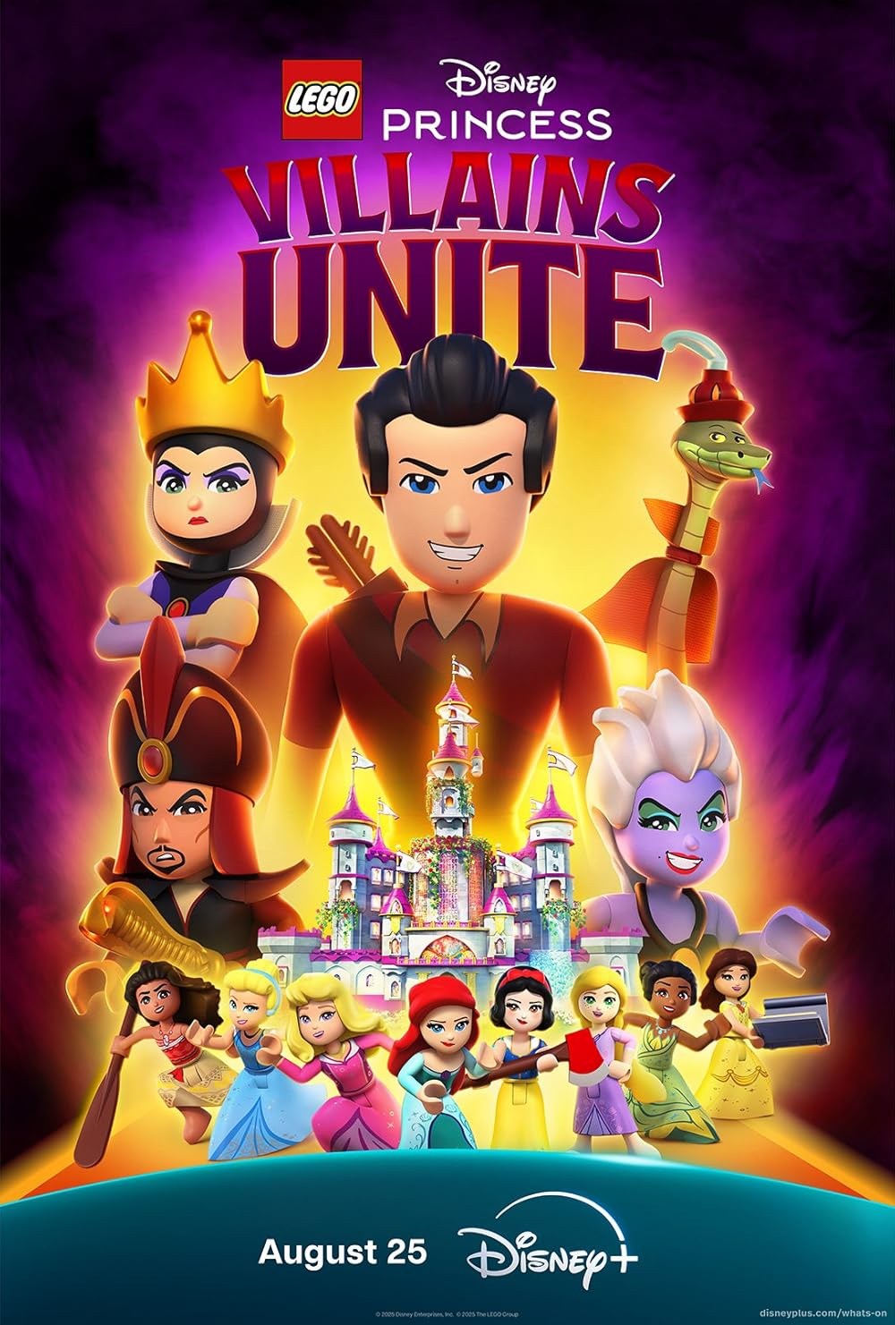 Poster de LEGO DISNEY PRINCESS: VILLANOS UNIDOS
