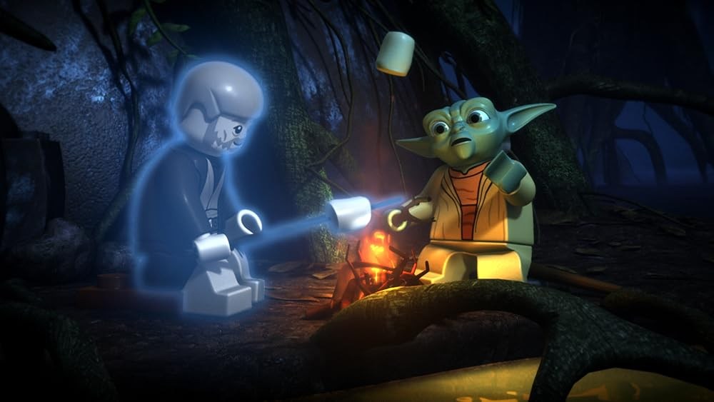 Poster de LEGO STAR WARS: LAS CRÓNICAS DE YODA ESCAPE FROM THE JEDI TEMPLE