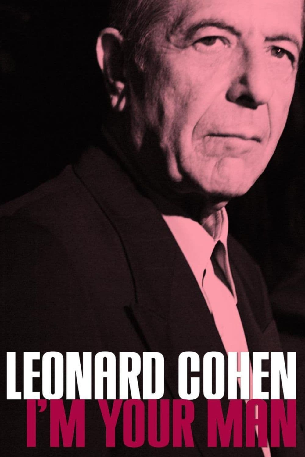 Poster de LEONARD COHEN: I'M YOUR MAN en inglés