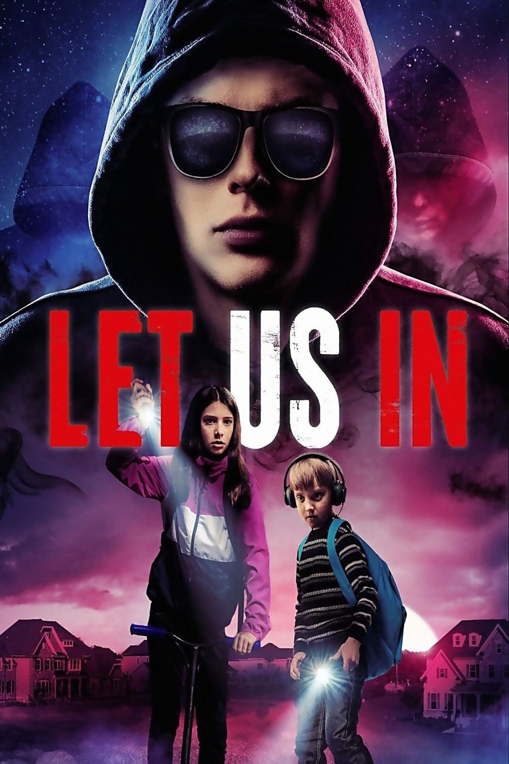 Poster de LET US IN en inglés