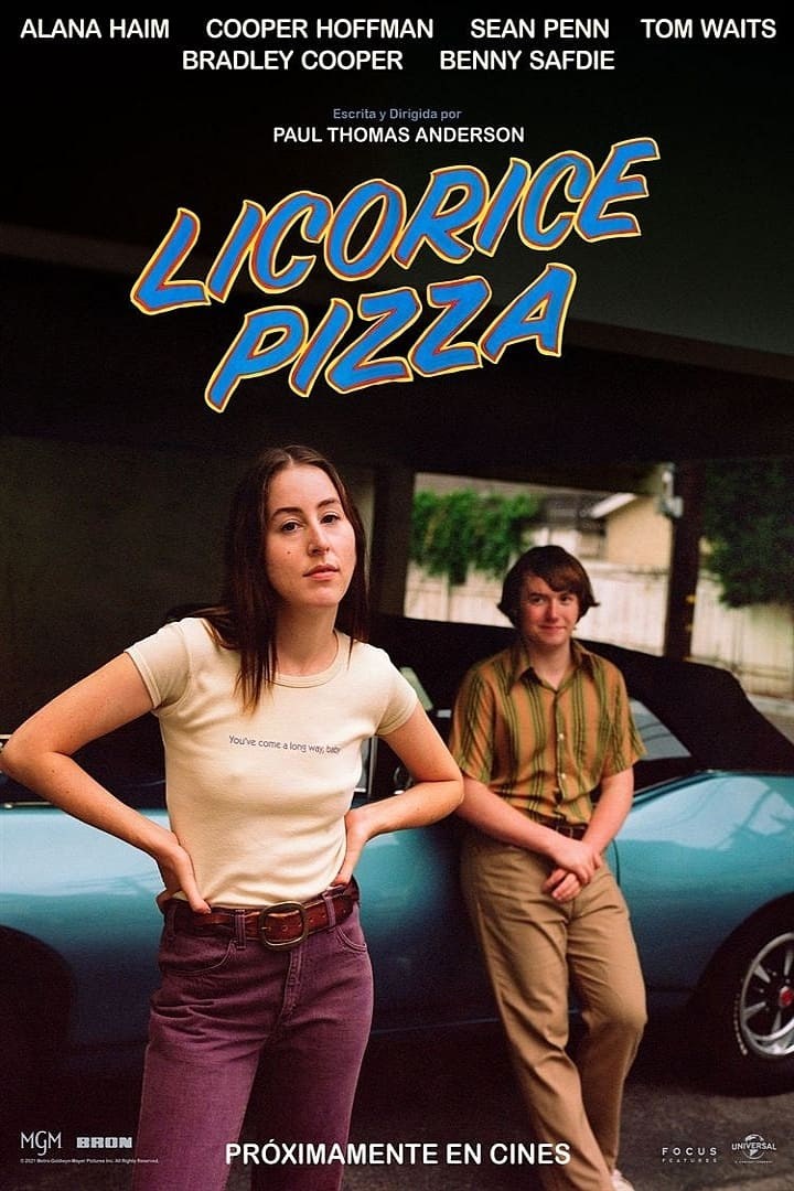 Poster de LICORICE PIZZA en español