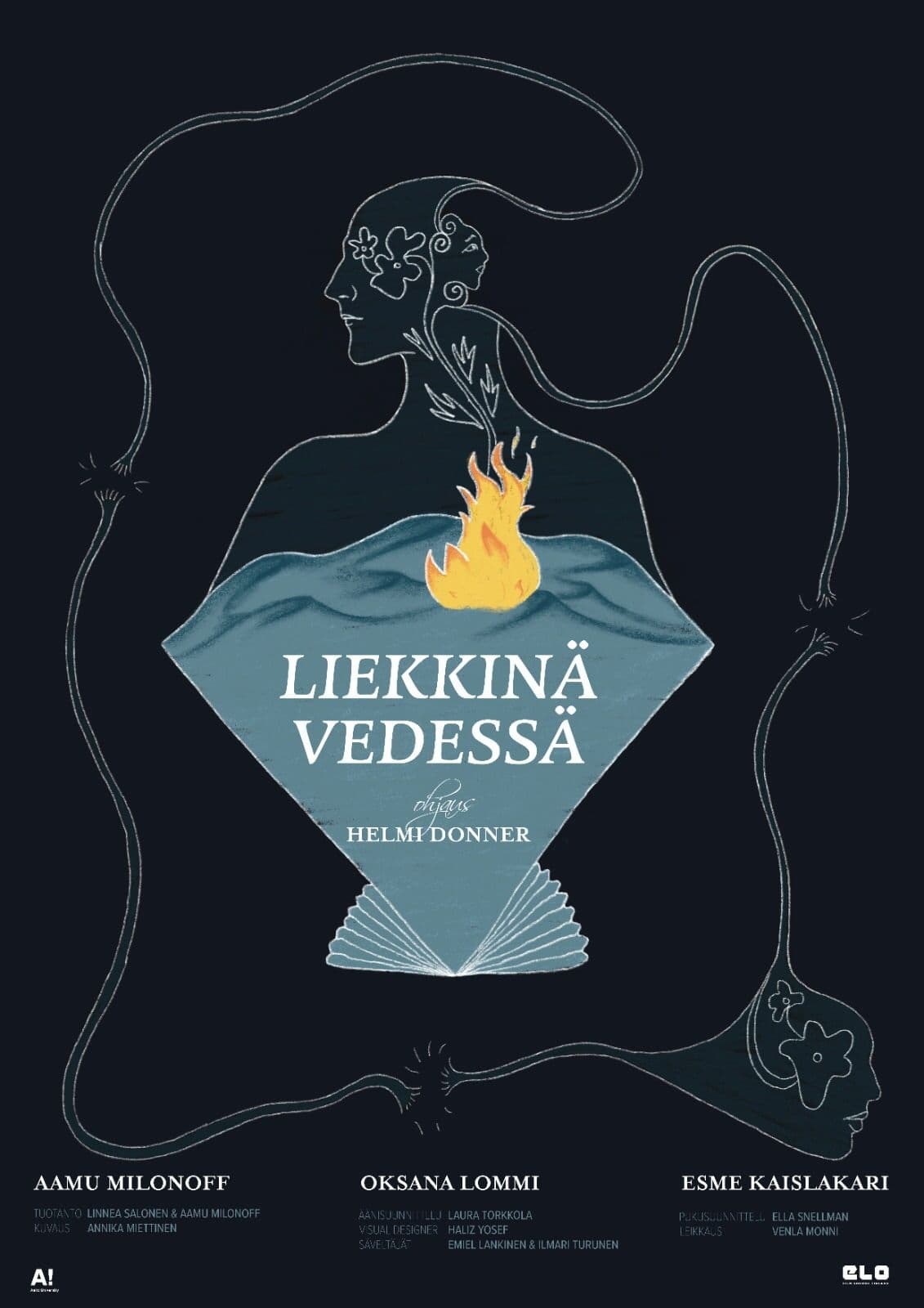 Poster de LIEKKINÄ VEDESSÄ