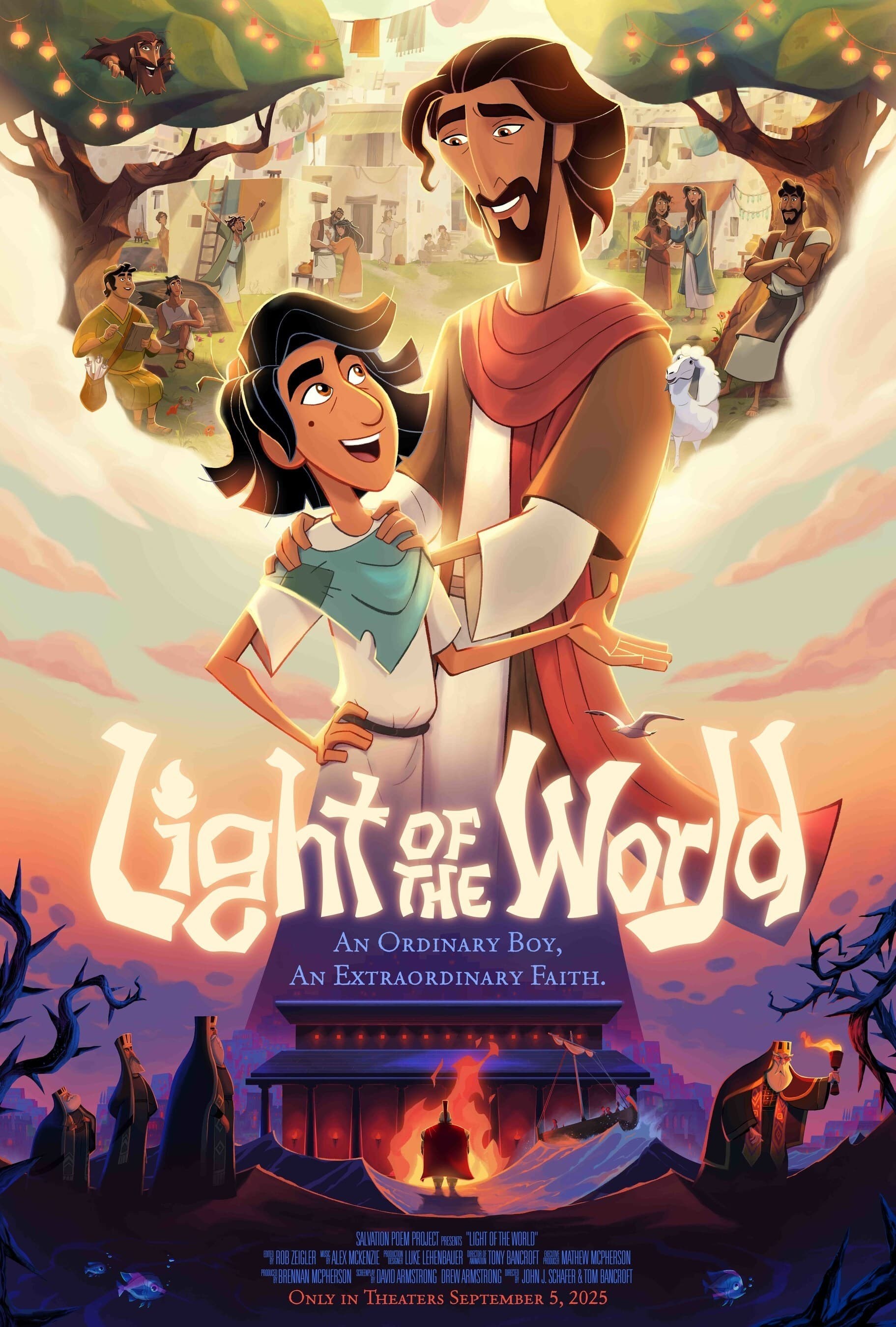 Poster de LIGHT OF THE WORLD en inglés