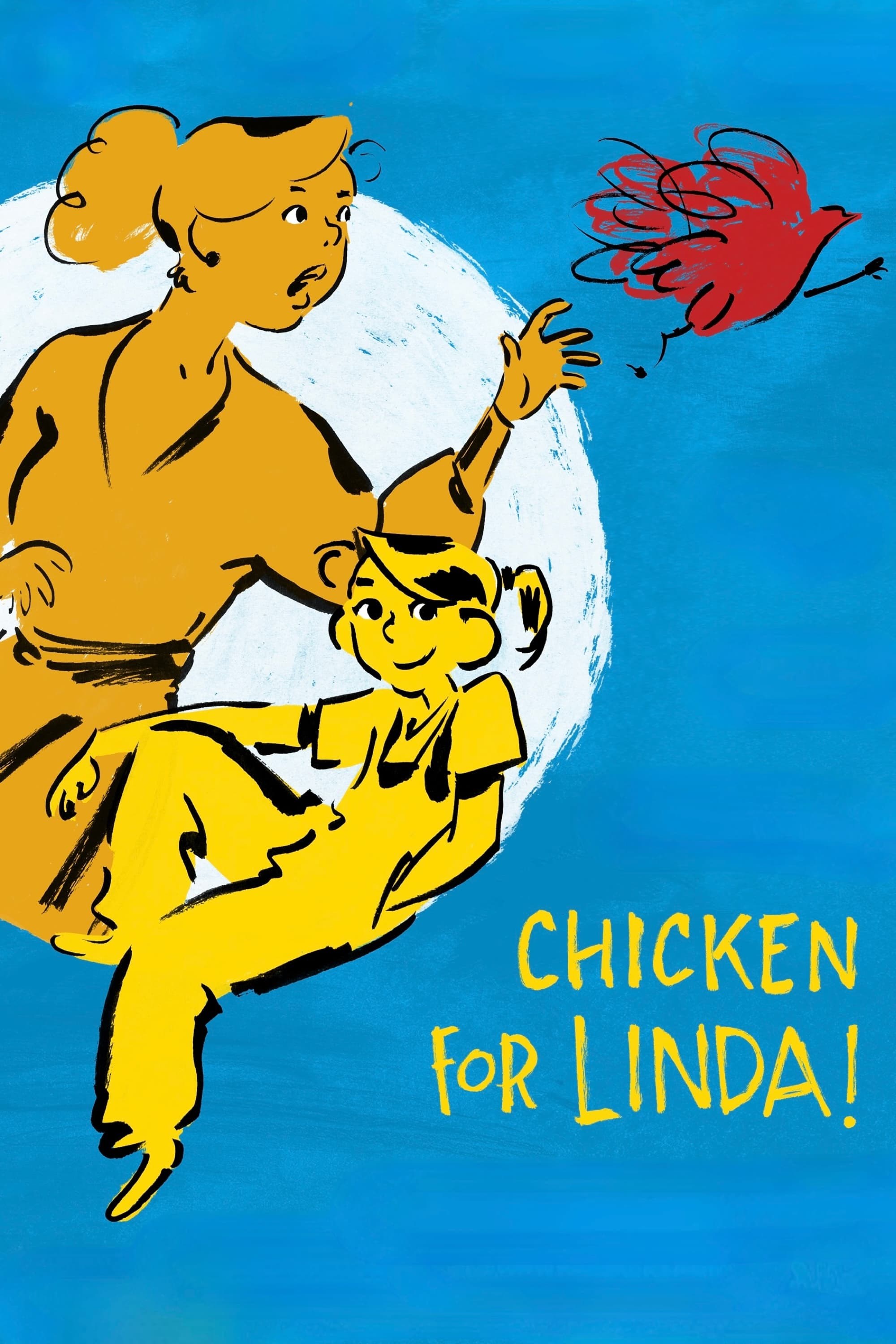 Poster de LINDA VEUT DU POULET! en inglés