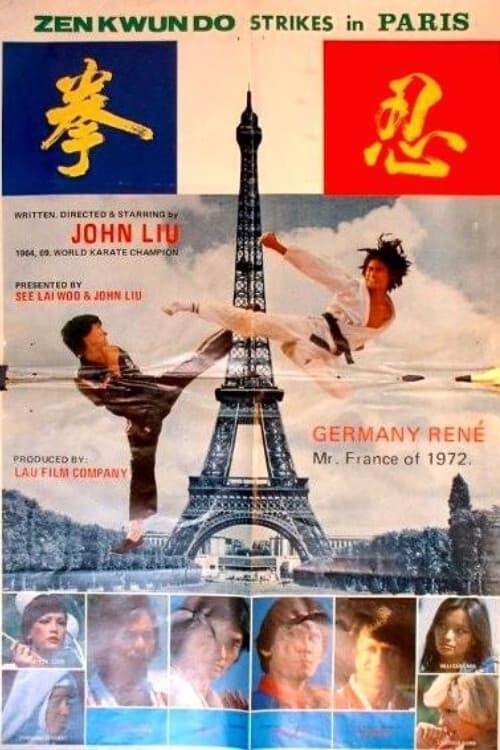 Poster de LIU EN PARIS en inglés