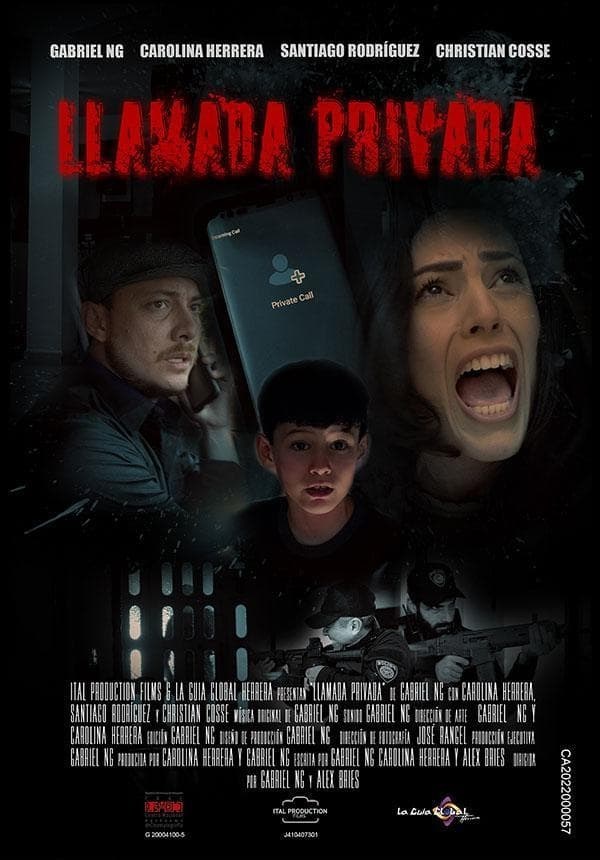 Poster de LLAMADA PRIVADA