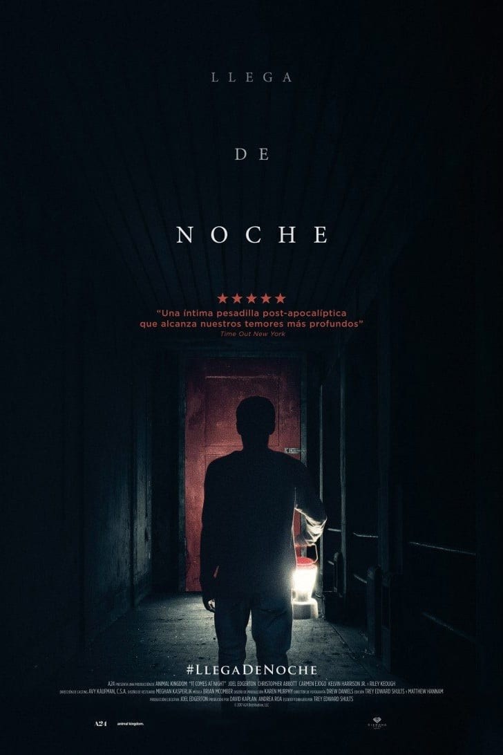Poster de LLEGA DE NOCHE en español