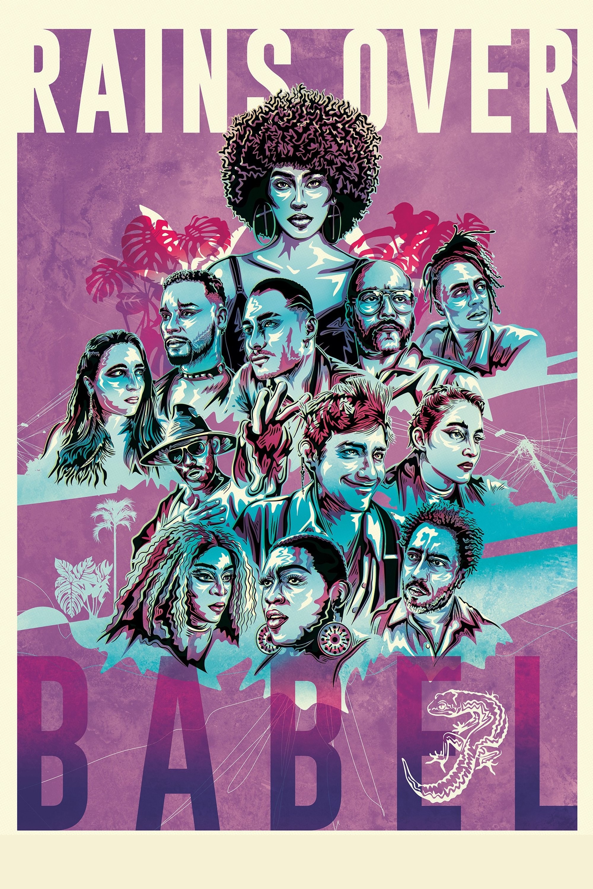 Poster de LLUEVE SOBRE BABEL