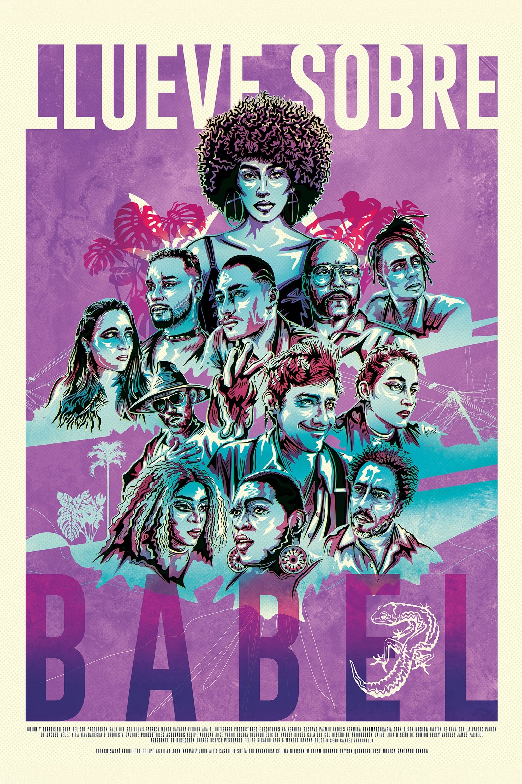 Poster de LLUEVE SOBRE BABEL en español