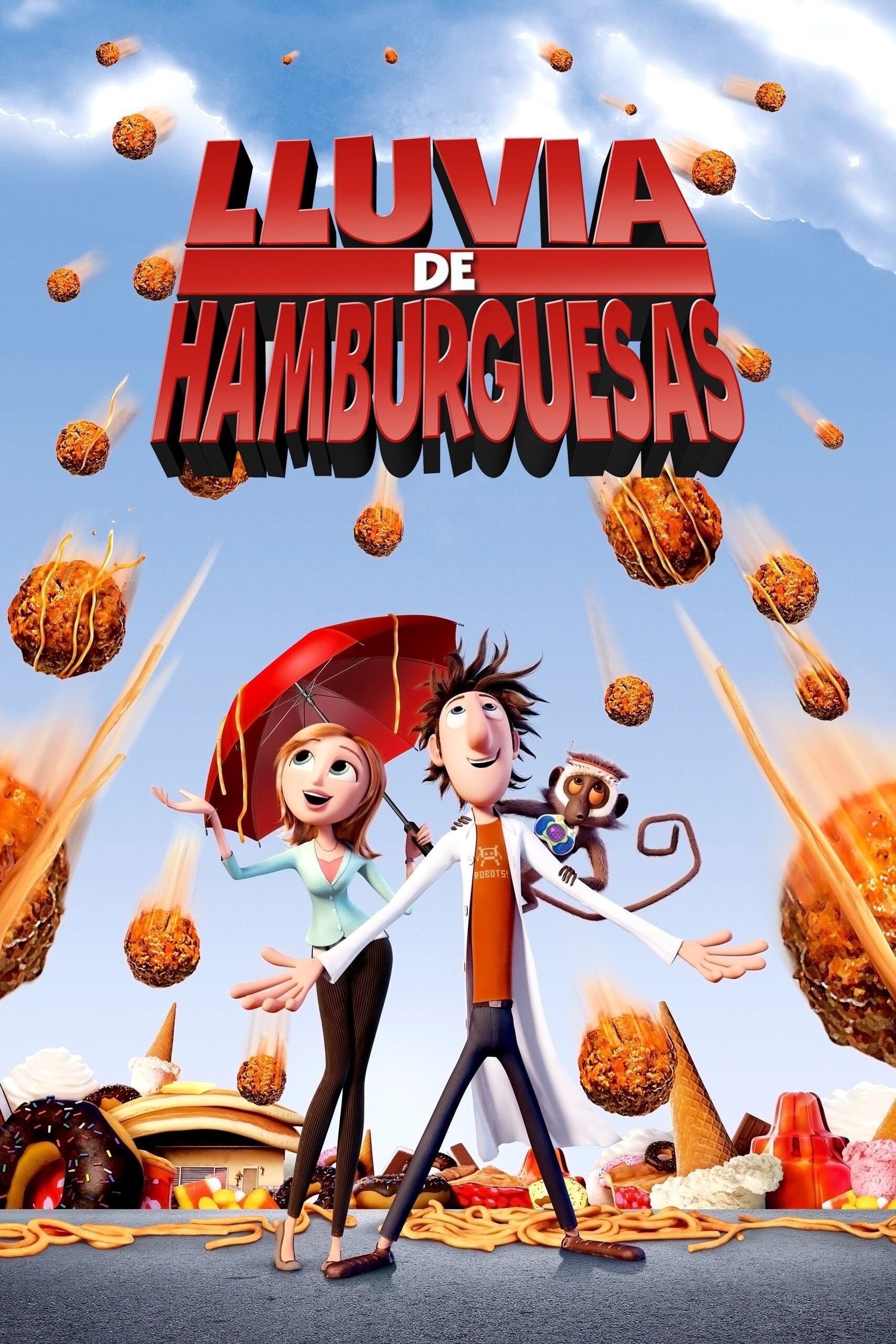 Poster de LLUVIA DE ALBÓNDIGAS en español