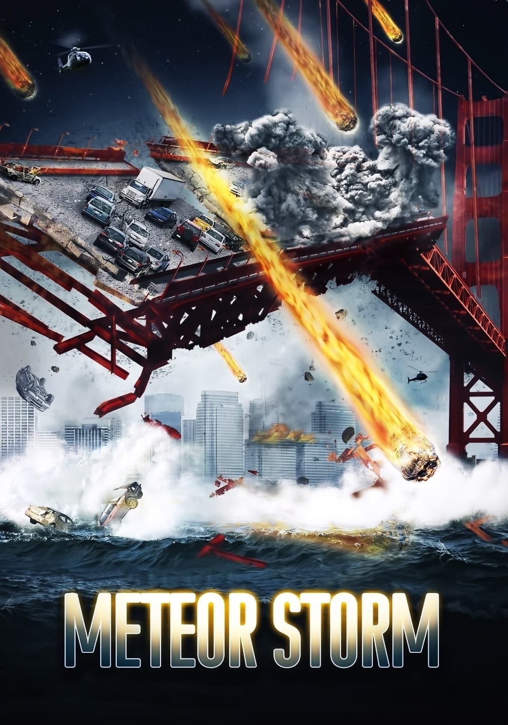 Poster de LLUVIA DE FUEGO en inglés