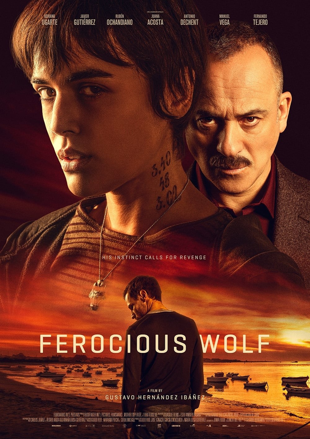 Poster de LOBO FEROZ en inglés