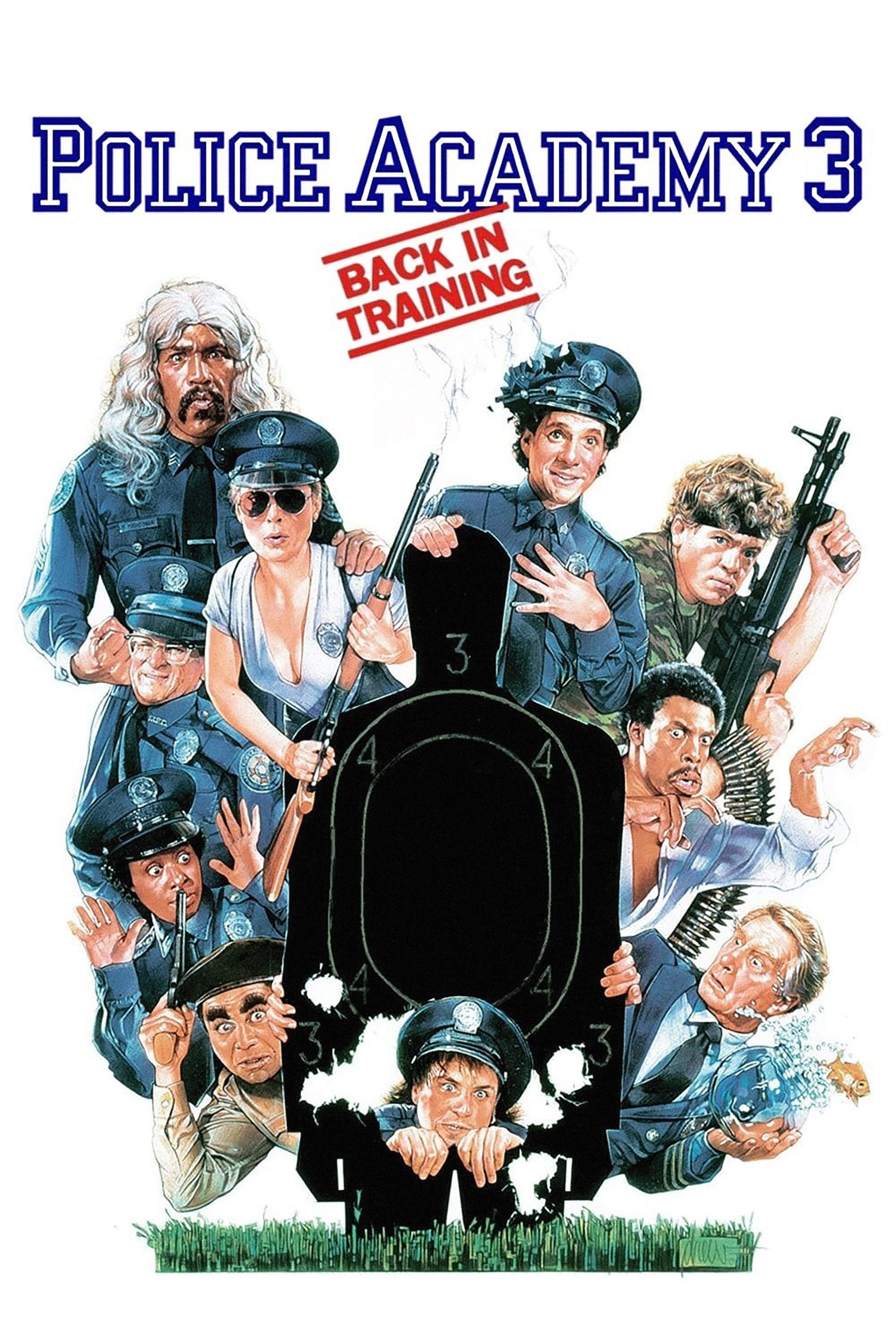 Poster de LOCA ACADEMIA DE POLICÍA III en inglés