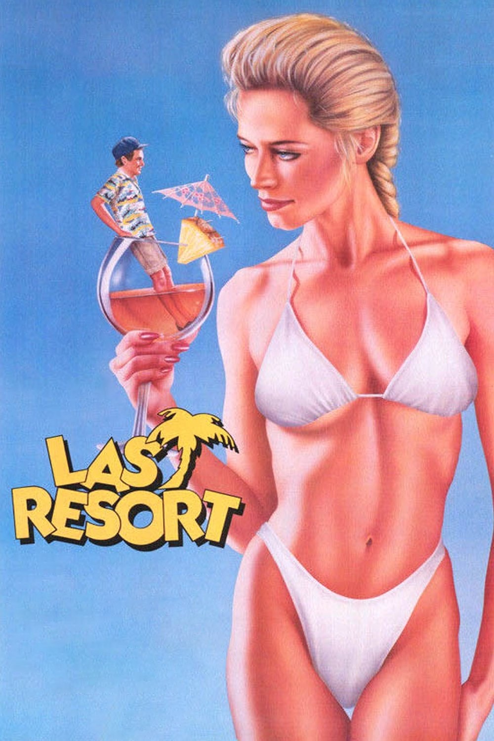 Poster de LOCAS VACACIONES EN EL CARIBE en inglés