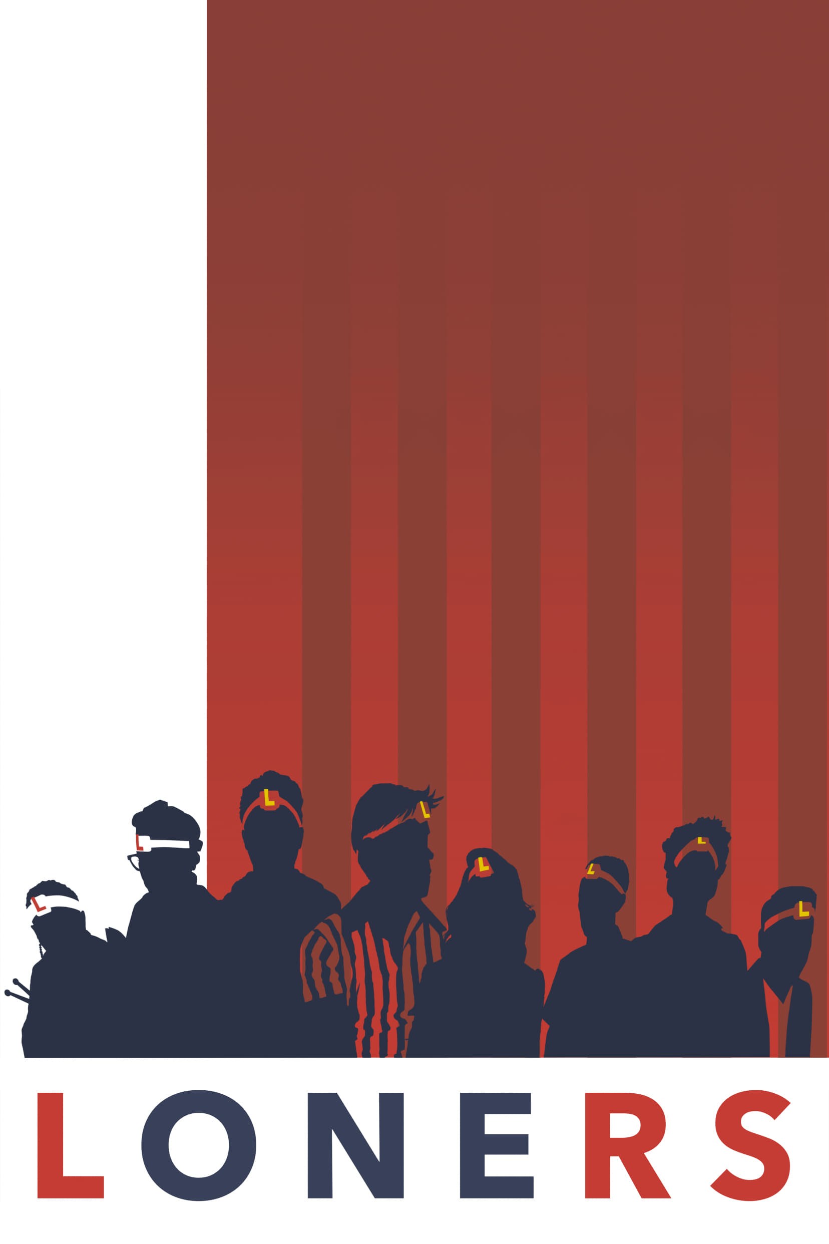 Poster de LONERS en inglés