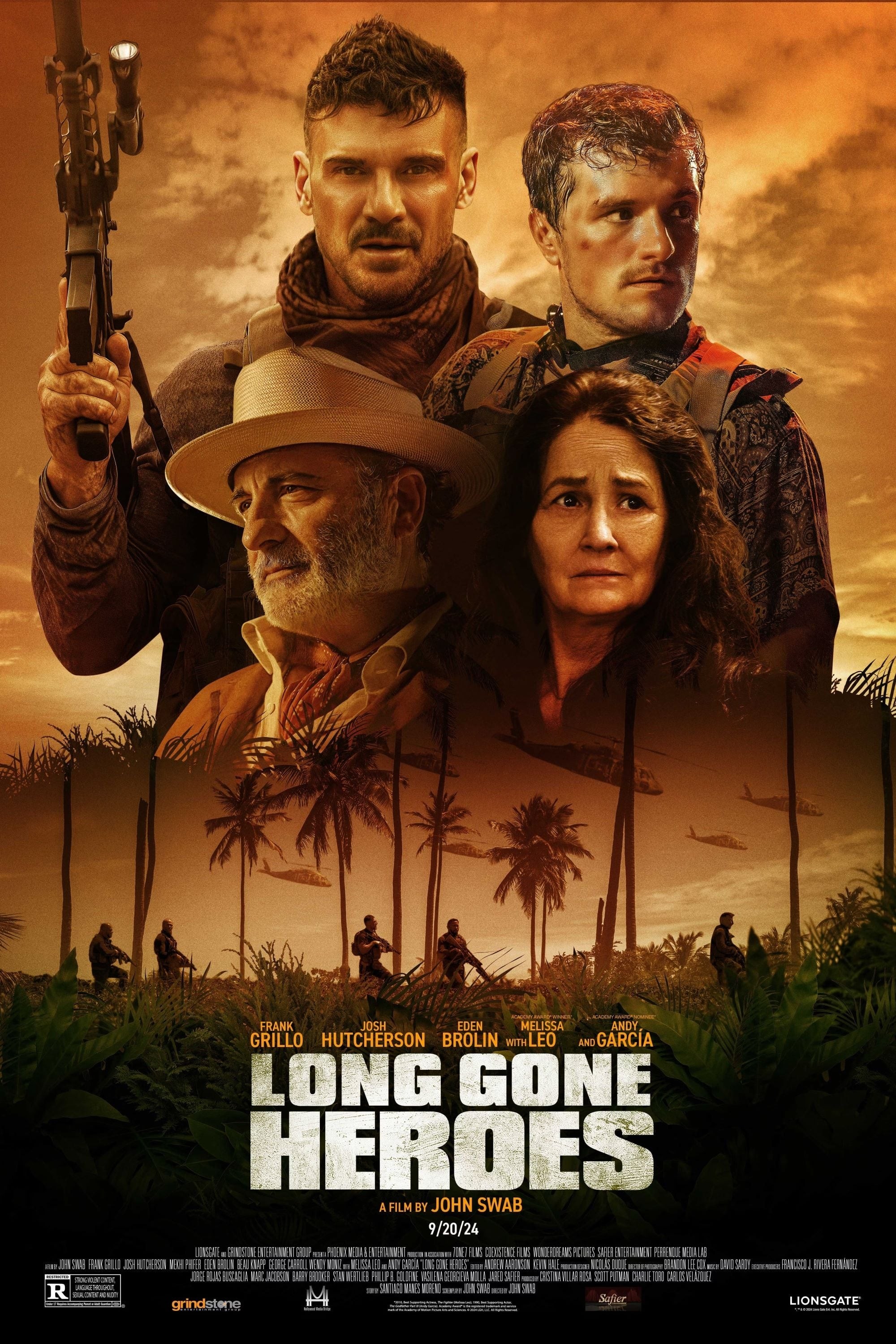 Poster de LONG GONE HEROES en inglés
