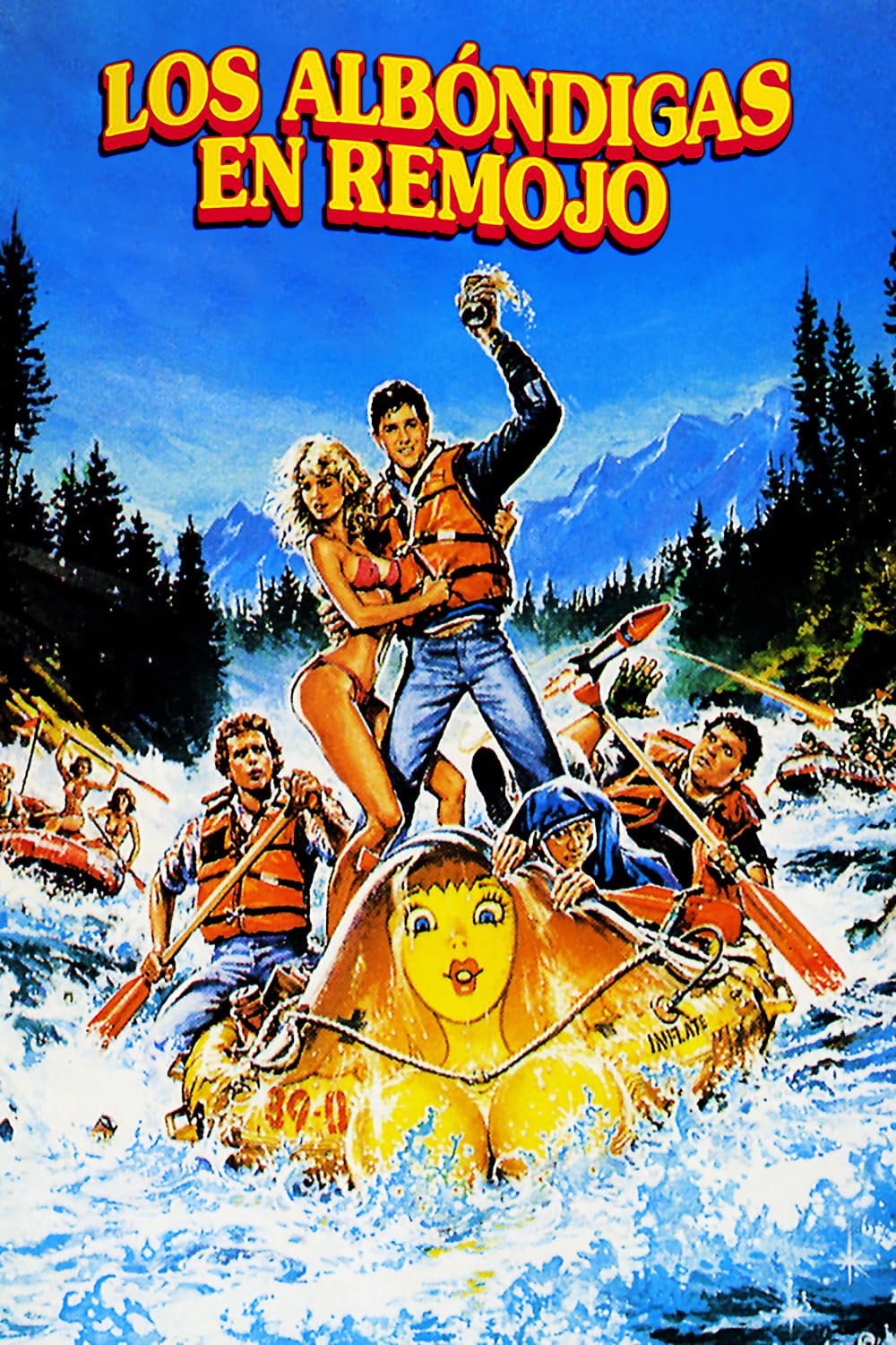 Poster de LOS ALBÓNDIGAS EN REMOJO en español