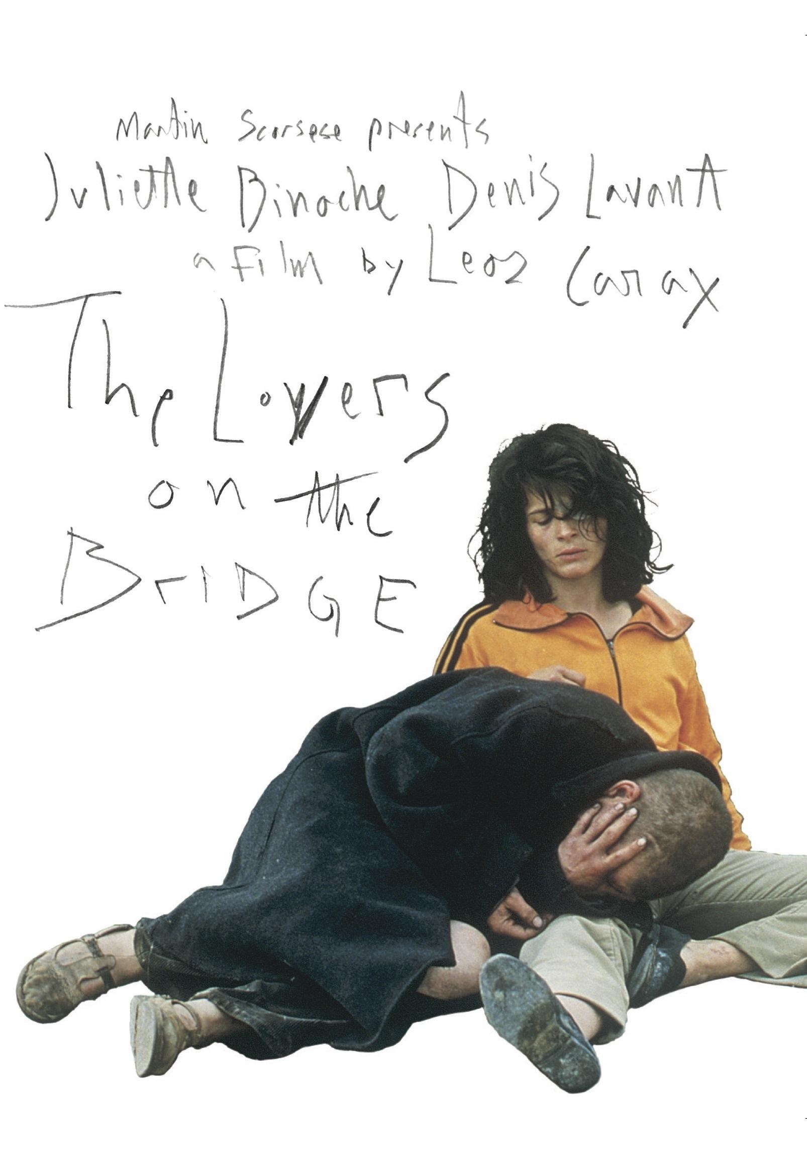 Poster de LOS AMANTES DEL PONT-NEUF en inglés