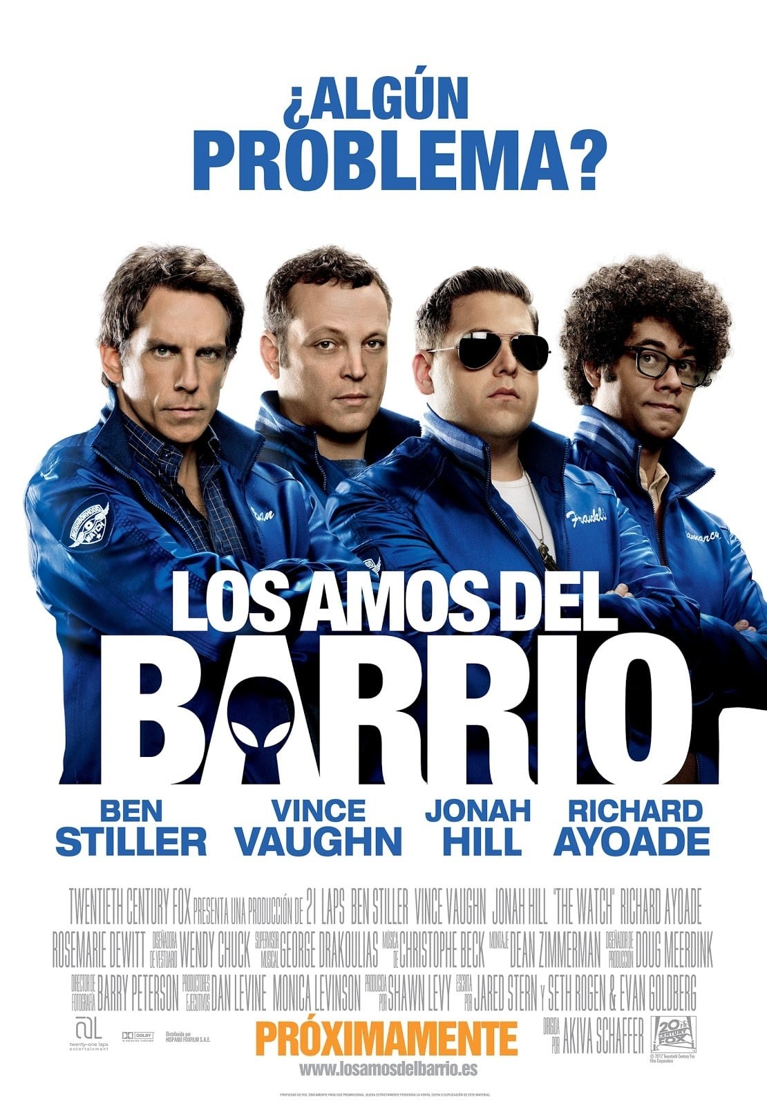 Poster de LOS AMOS DEL BARRIO en español
