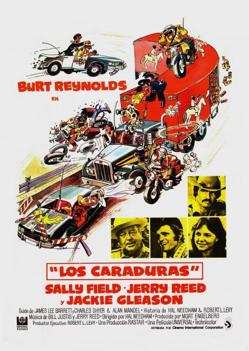 Poster de LOS CARADURAS en español