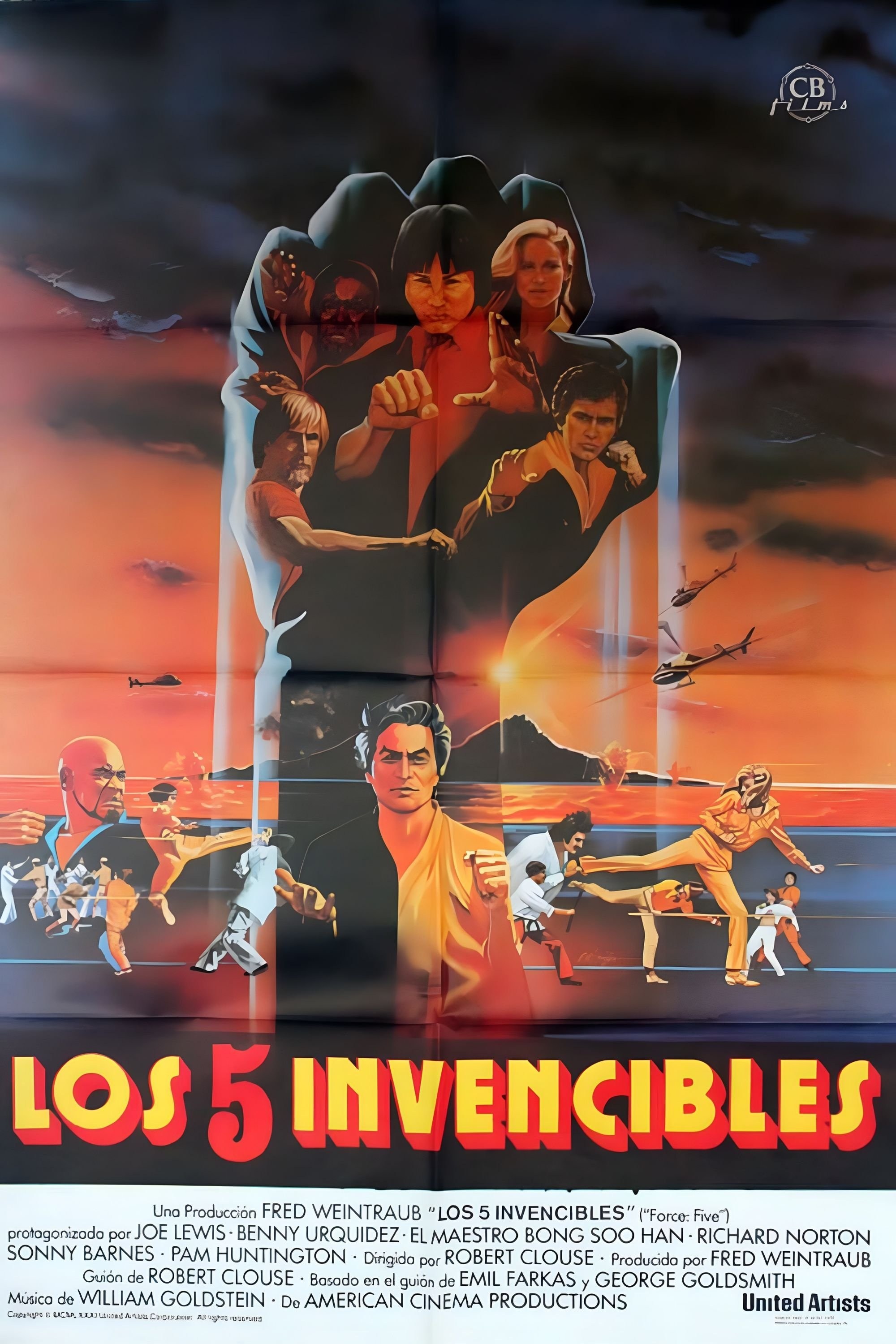 Poster de LOS CINCO INVENCIBLES en español